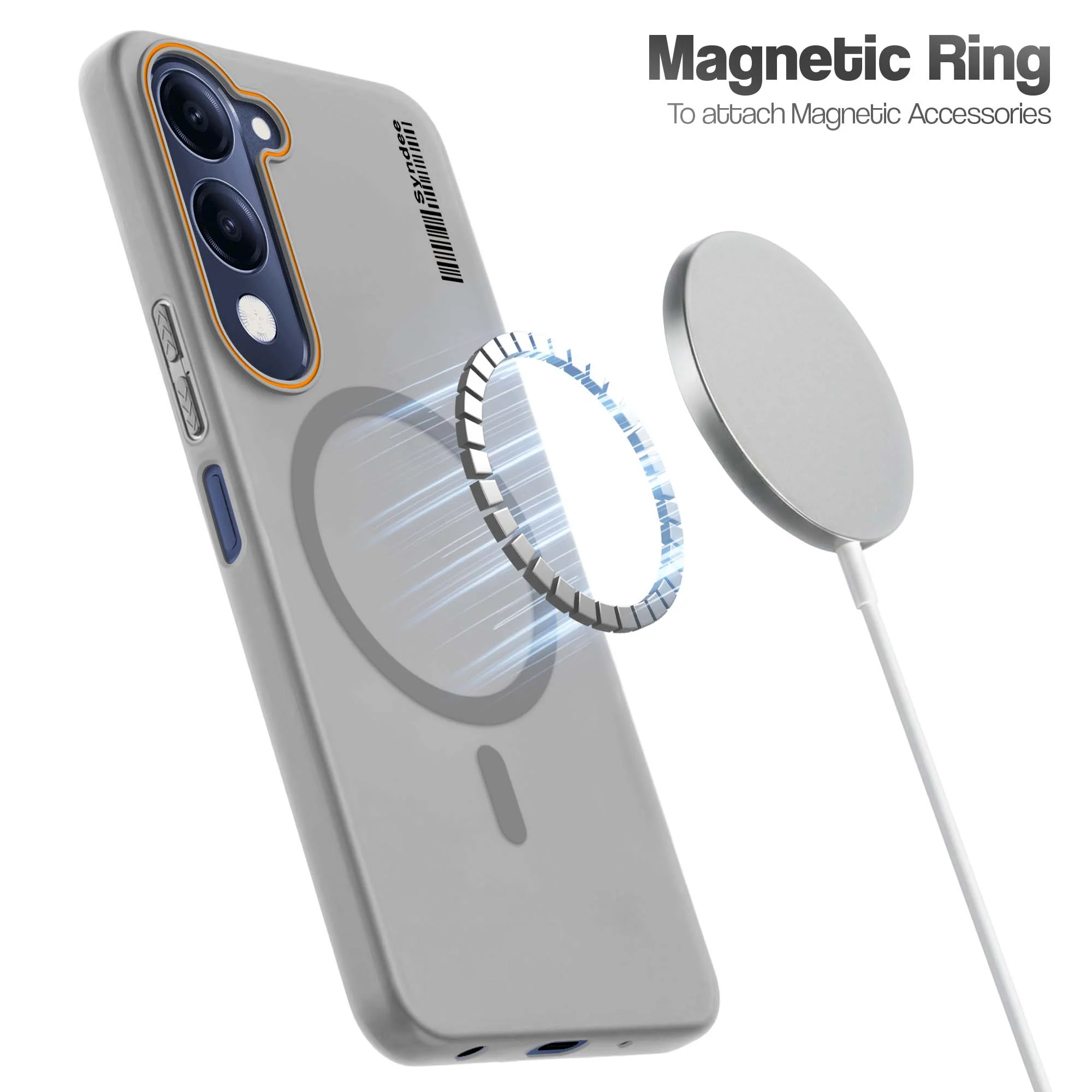 Colourful Frosted Matte With Raised Camera Protection Back Cover Case For Vivo T4 Lite 5G - Image 3