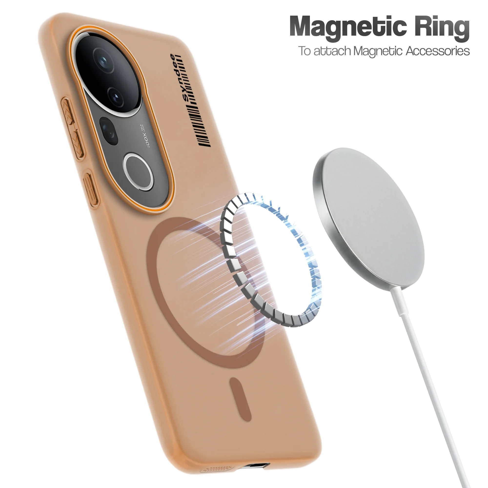 Colourful Frosted Matte With Raised Camera Protection Back Cover Case For Vivo T4 Ultra 5G - Image 13