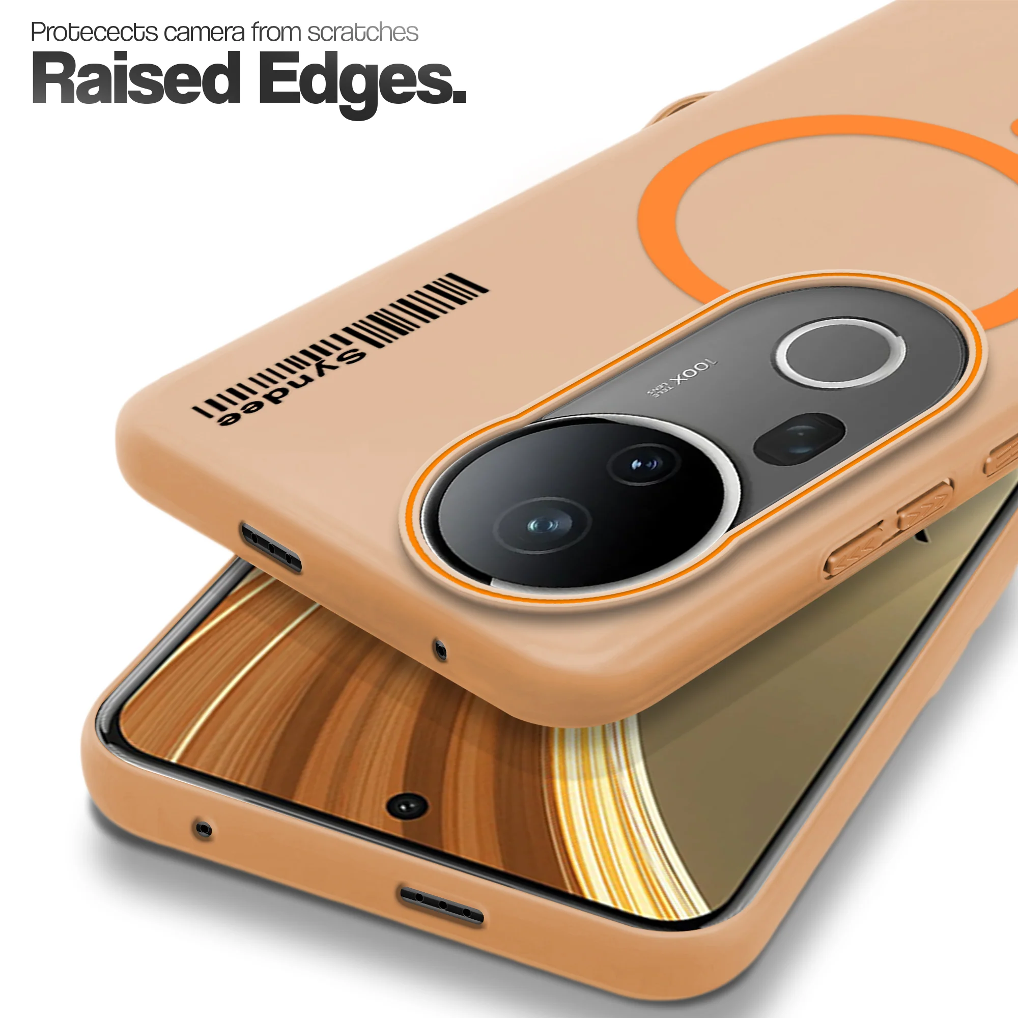 Colourful Frosted Matte With Raised Camera Protection Back Cover Case For Vivo T4 Ultra 5G - Image 24