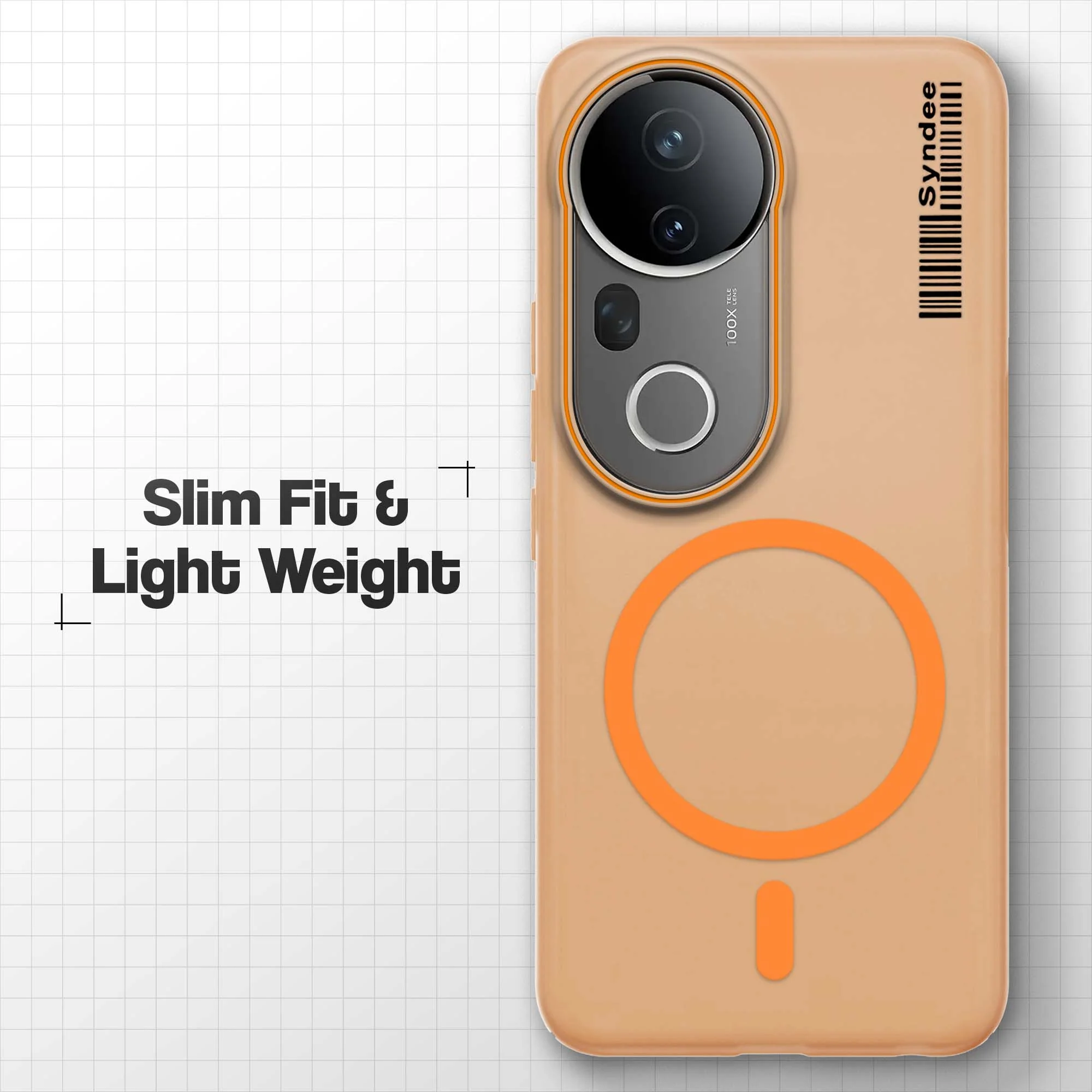 Colourful Frosted Matte With Raised Camera Protection Back Cover Case For Vivo T4 Ultra 5G - Image 26