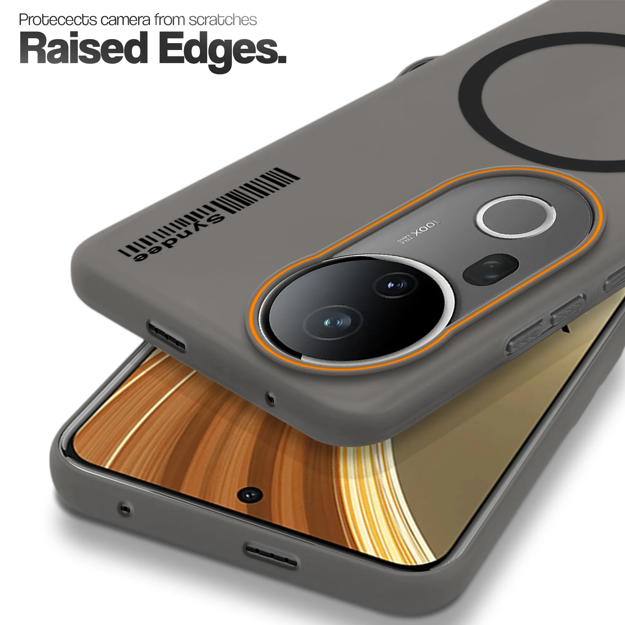 Colourful Frosted Matte With Raised Camera Protection Back Cover Case For Vivo T4 Ultra 5G - Image 9