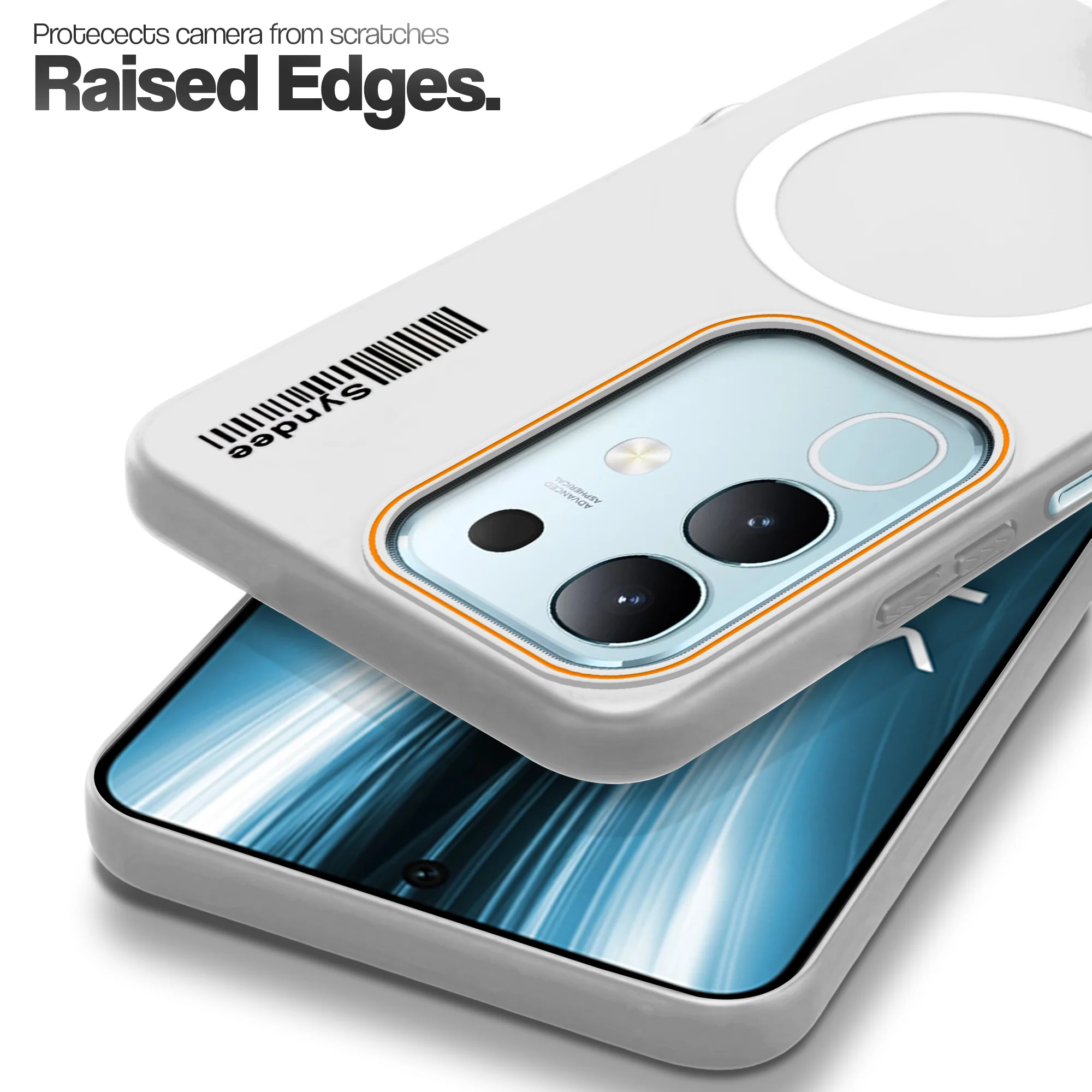 Colourful Frosted Matte With Raised Camera Protection Back Cover Case For Vivo T4X 5G - Image 13