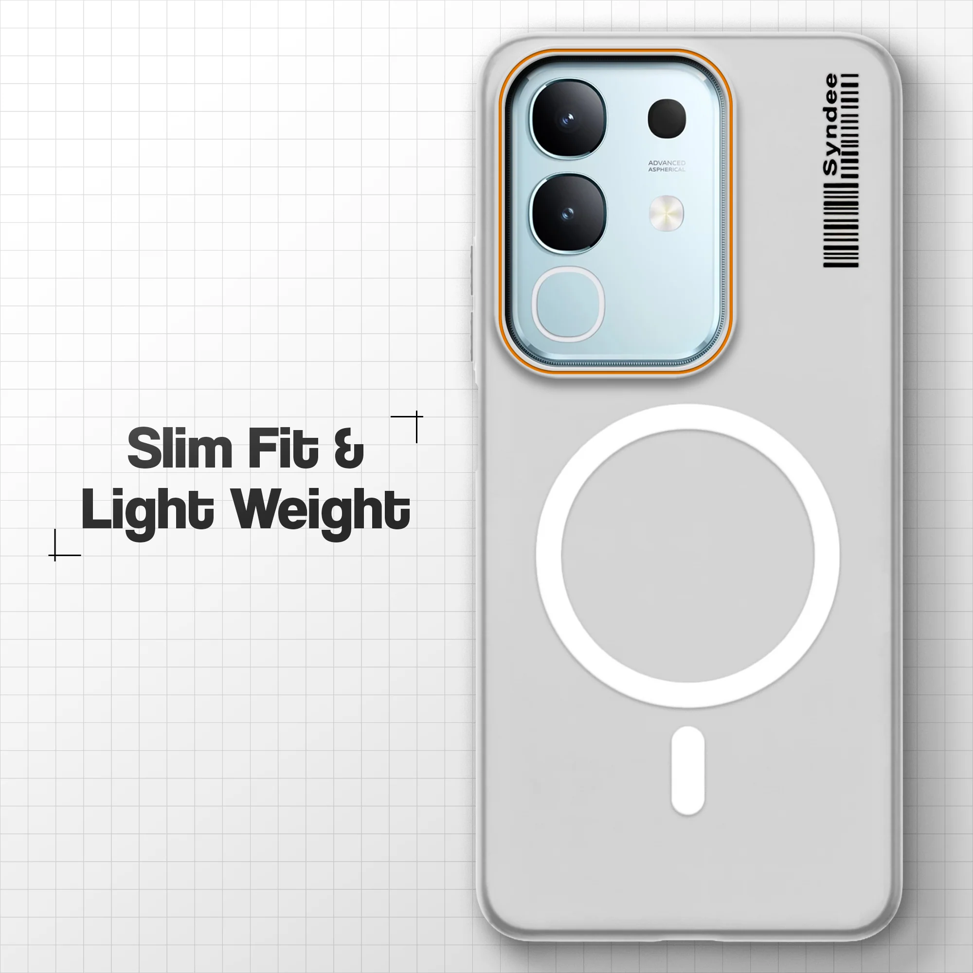 Colourful Frosted Matte With Raised Camera Protection Back Cover Case For Vivo T4X 5G - Image 15
