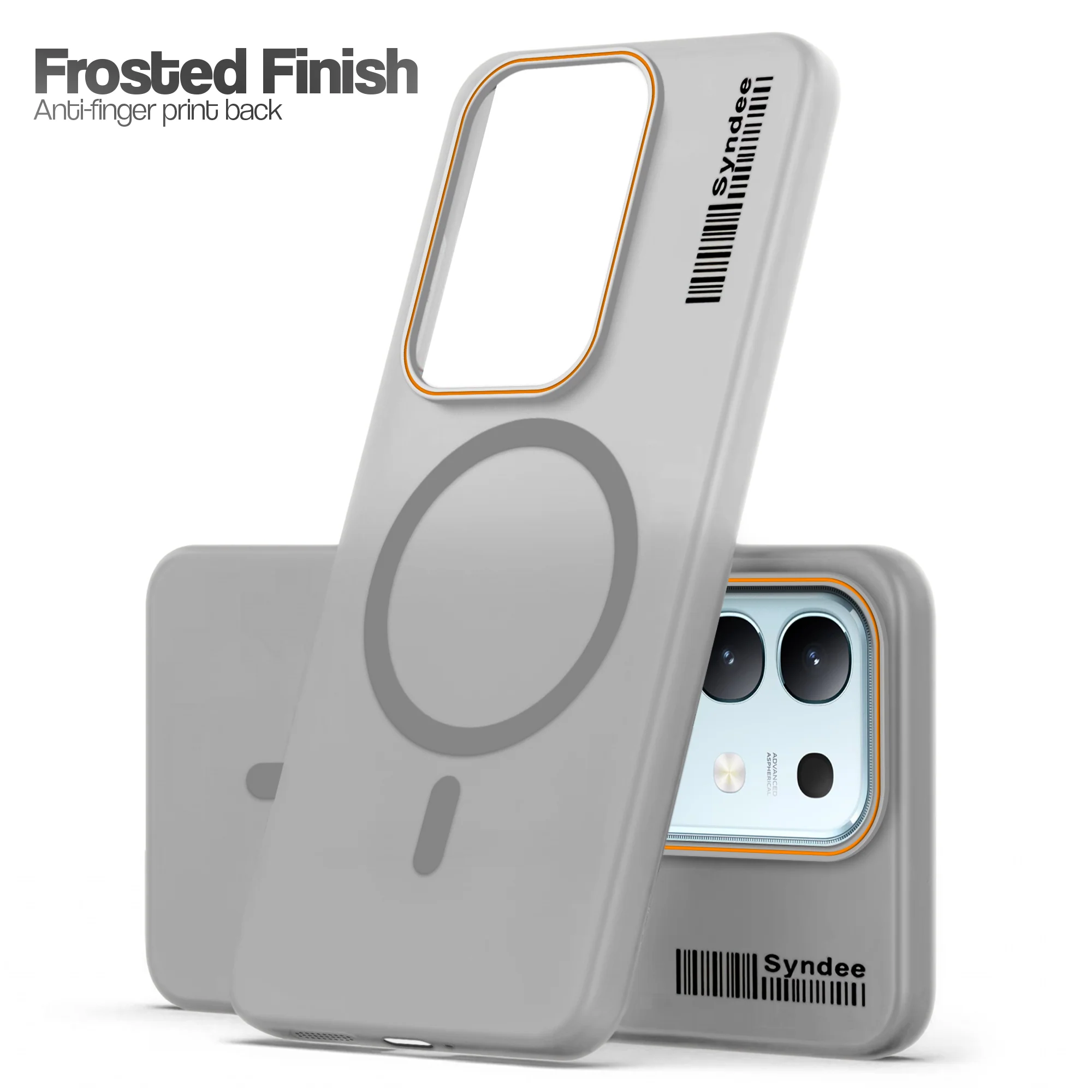 Colourful Frosted Matte With Raised Camera Protection Back Cover Case For Vivo T4X 5G - Image 4