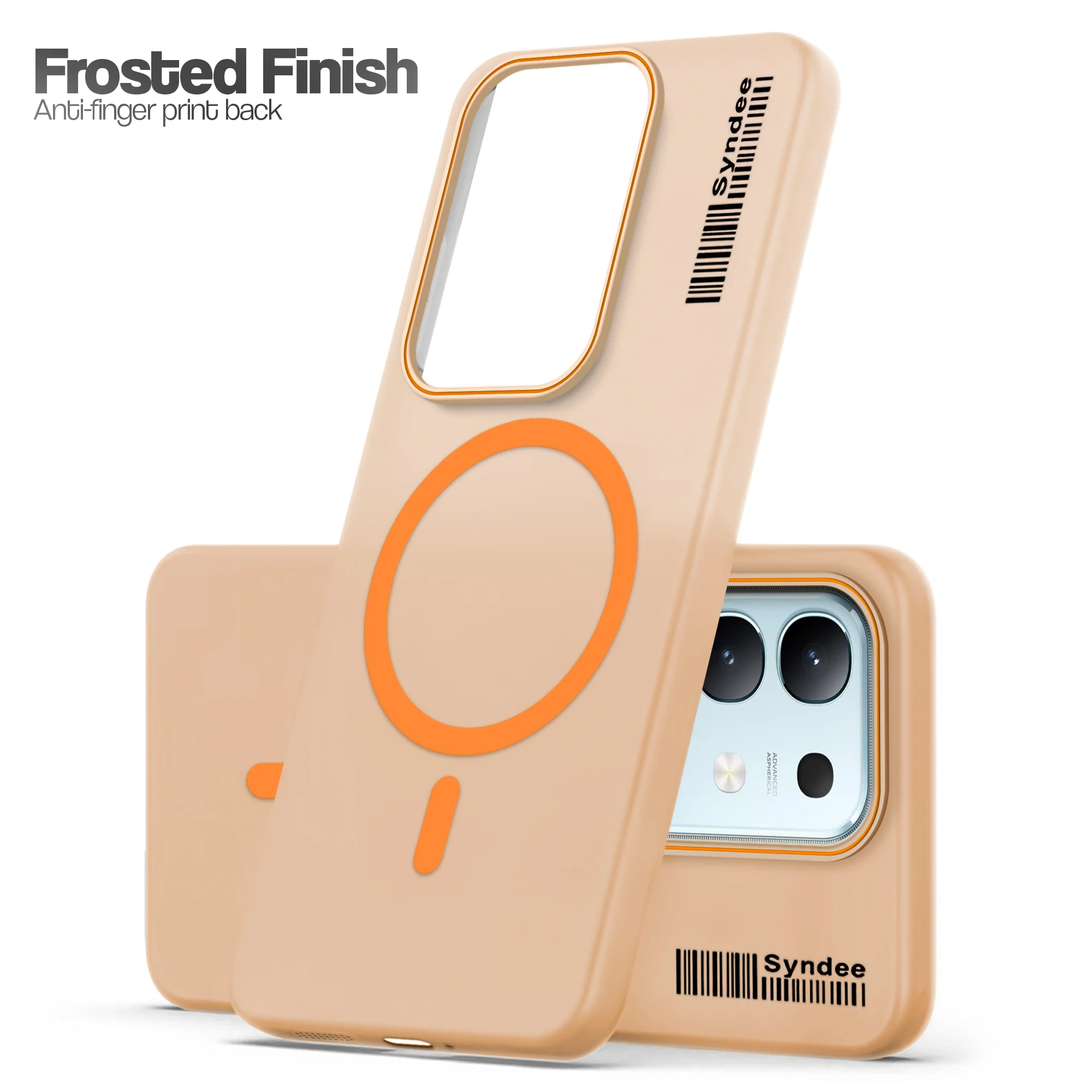 Colourful Frosted Matte With Raised Camera Protection Back Cover Case For Vivo T4X 5G - Image 9