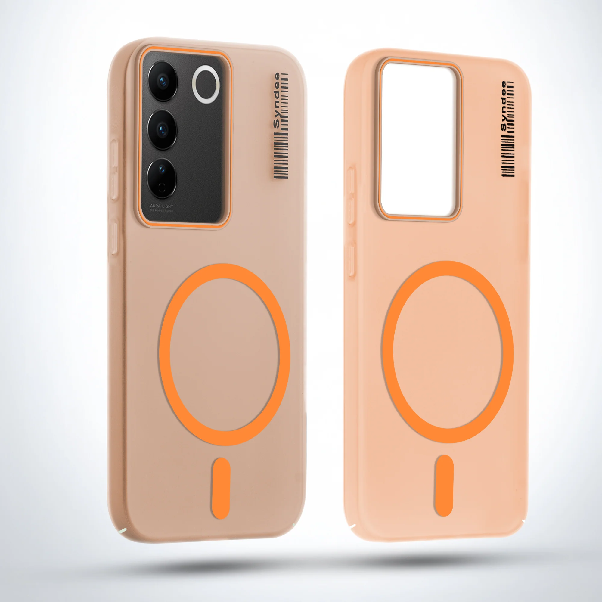 Colourful Frosted Matte With Raised Camera Protection Back Cover Case For Vivo V27 5G - Image 29