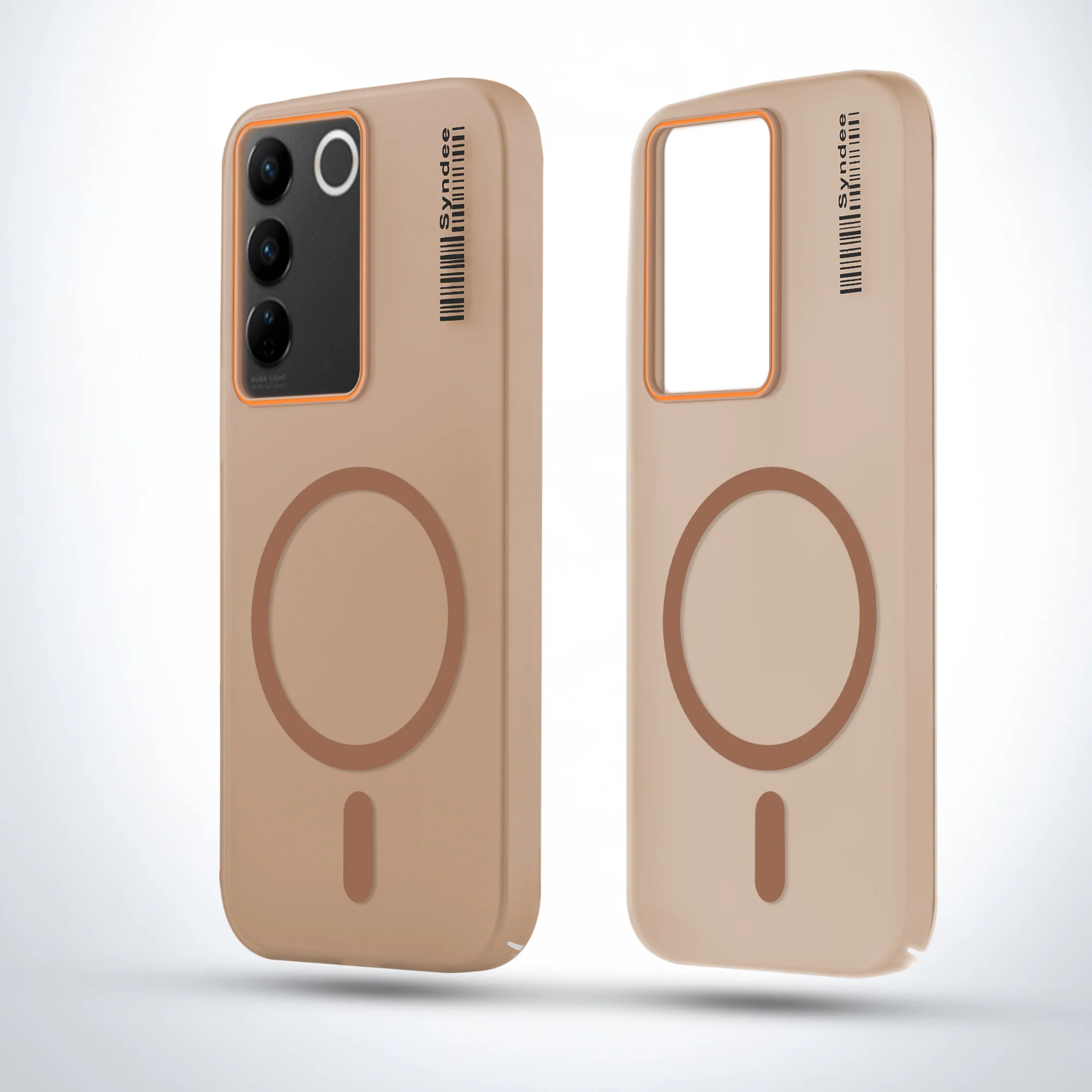 Colourful Frosted Matte With Raised Camera Protection Back Cover Case For Vivo V27 5G - Image 7