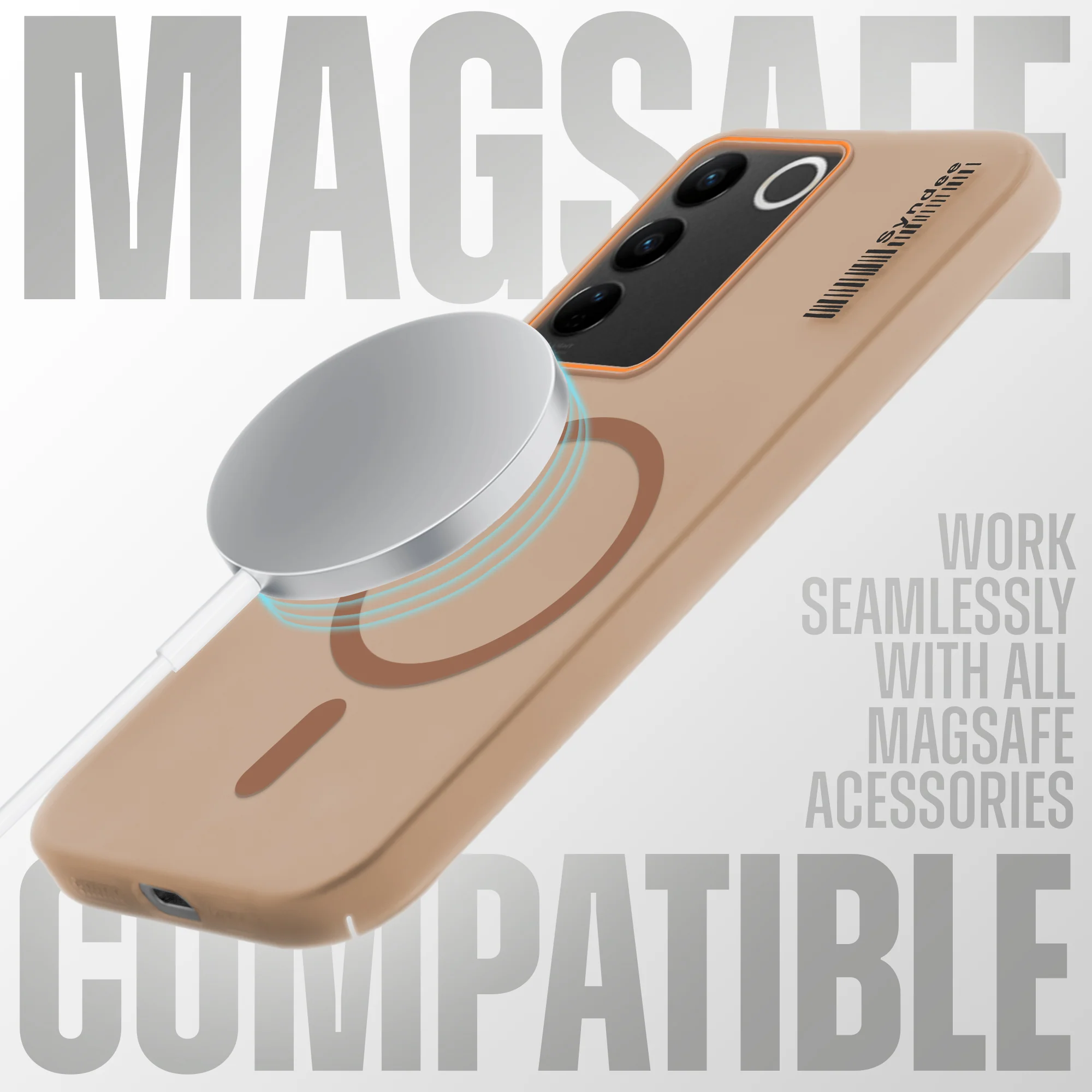 Colourful Frosted Matte With Raised Camera Protection Back Cover Case For Vivo V27 Pro 5G - Image 21
