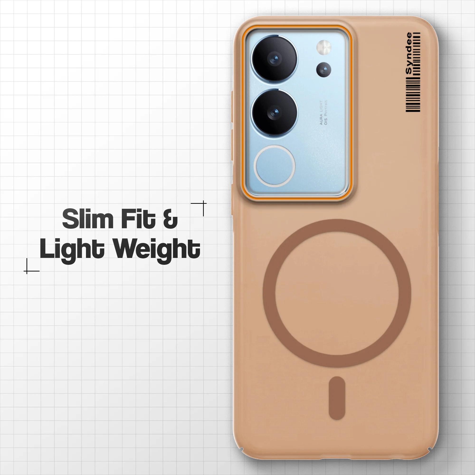 Colourful Frosted Matte With Raised Camera Protection Back Cover Case For Vivo V29 5G - Image 21