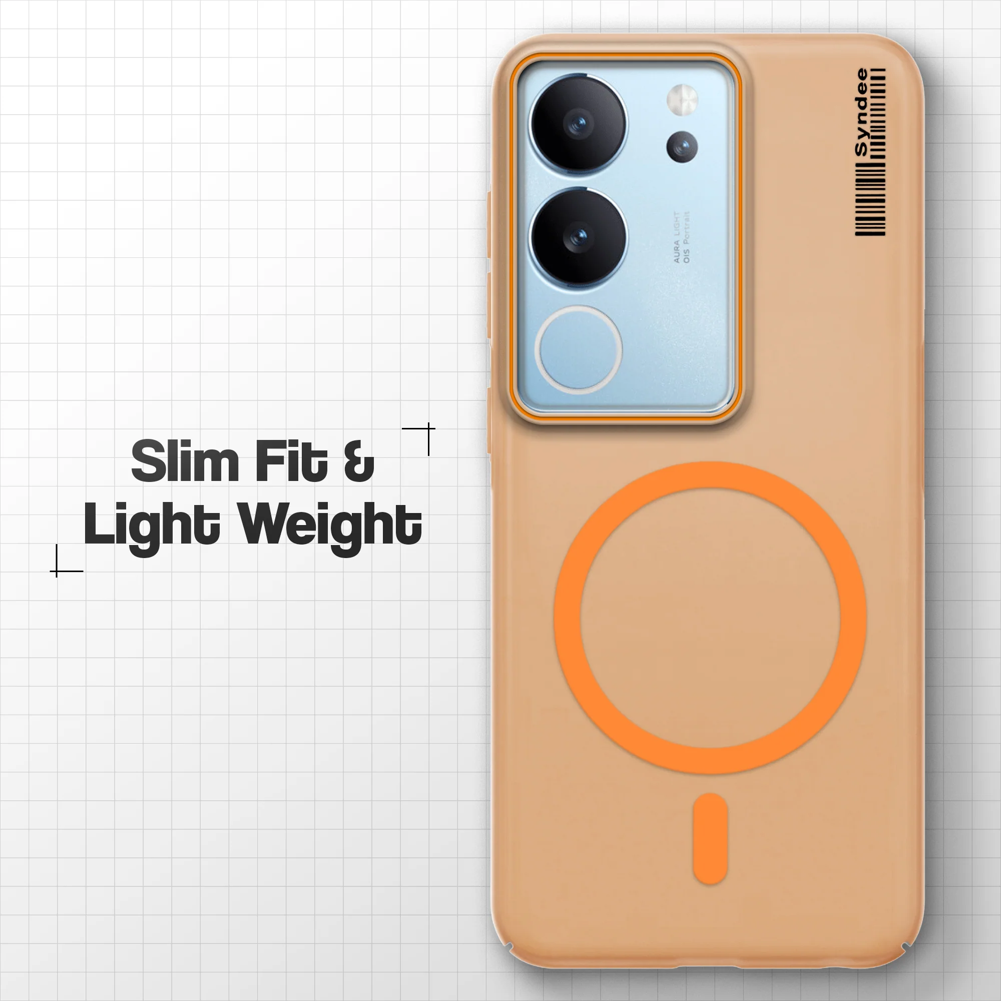 Colourful Frosted Matte With Raised Camera Protection Back Cover Case For Vivo V29 5G - Image 26