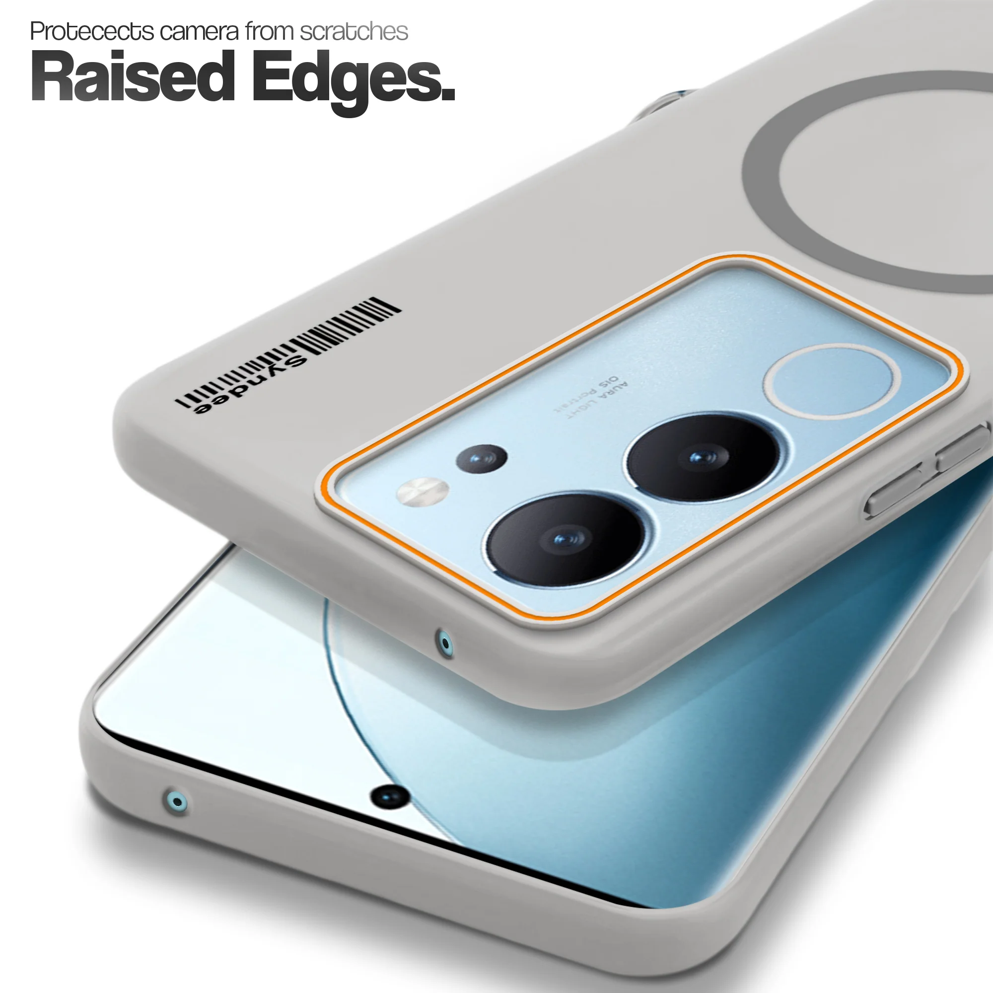 Colourful Frosted Matte With Raised Camera Protection Back Cover Case For Vivo V29 5G - Image 9