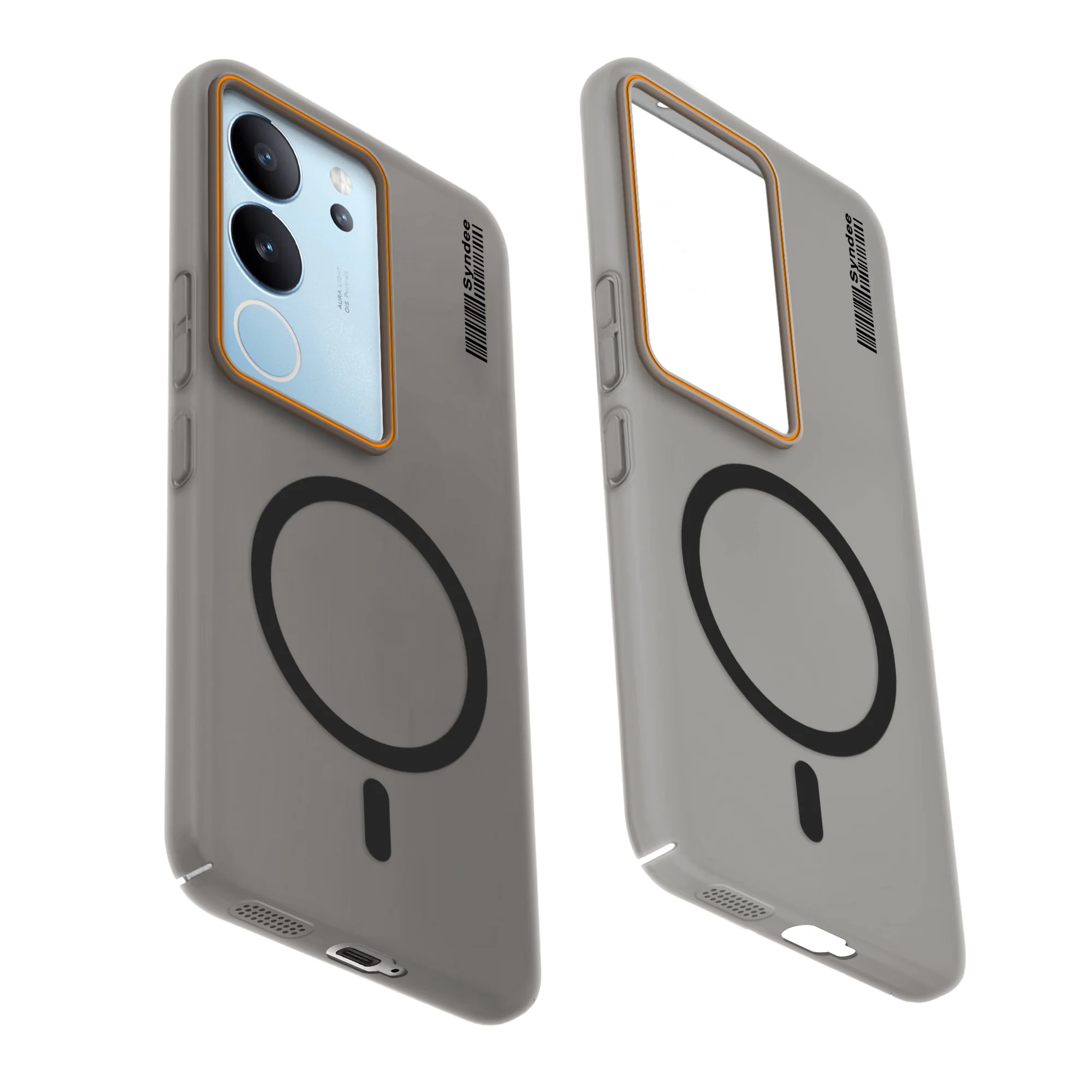 Colourful Frosted Matte With Raised Camera Protection Back Cover Case For Vivo V29 Pro 5G