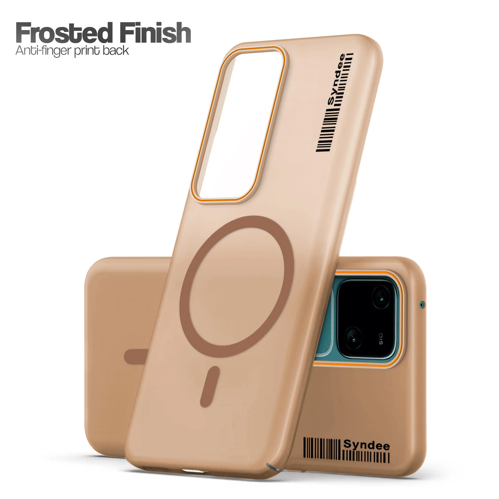 Colourful Frosted Matte With Raised Camera Protection Back Cover Case For Vivo V30 5G - Image 15