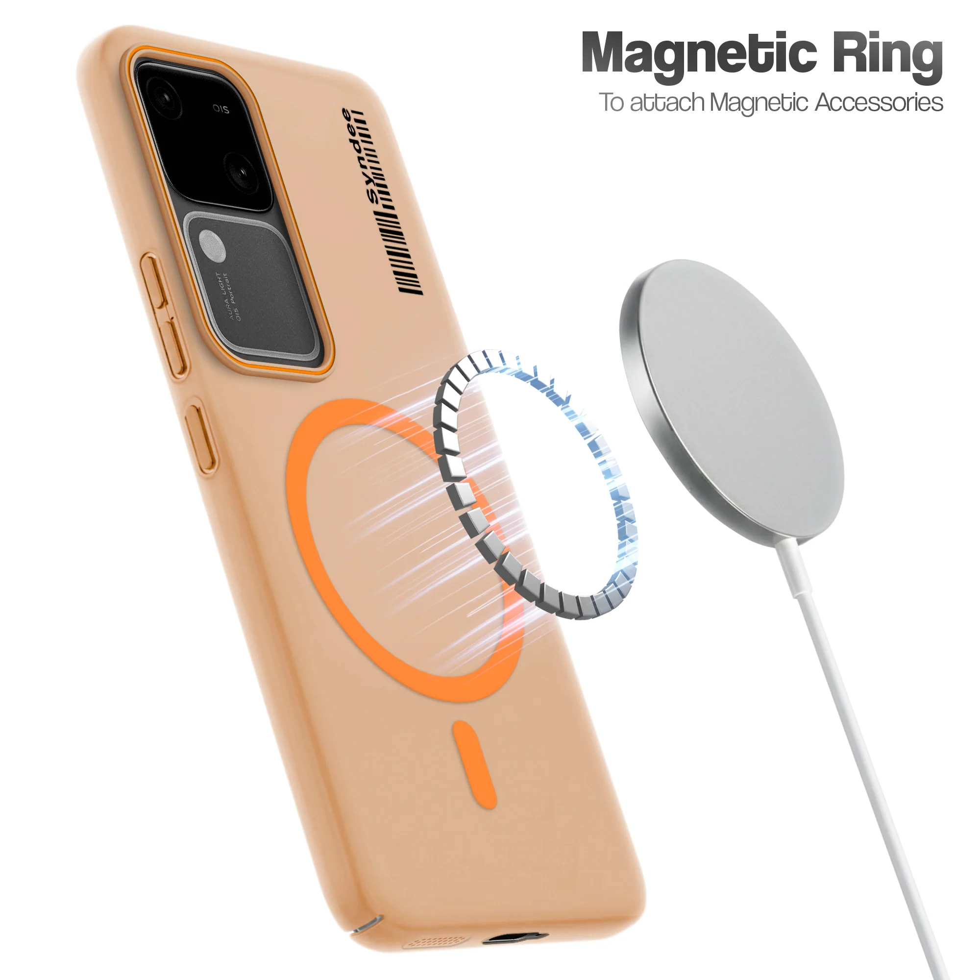 Colourful Frosted Matte With Raised Camera Protection Back Cover Case For Vivo V30 Pro 5G - Image 23