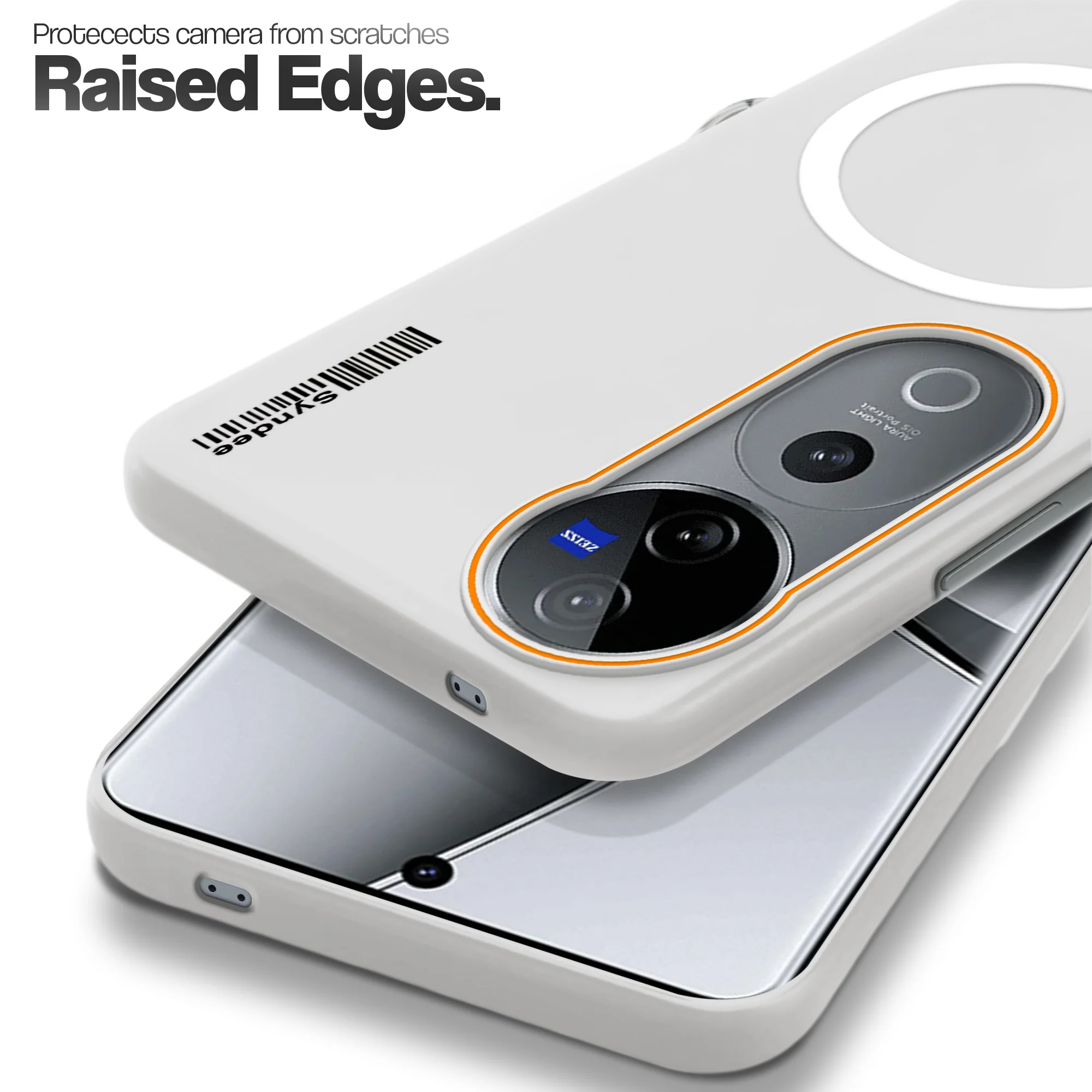 Colourful Frosted Matte With Raised Camera Protection Back Cover Case For Vivo V40 5G - Image 19