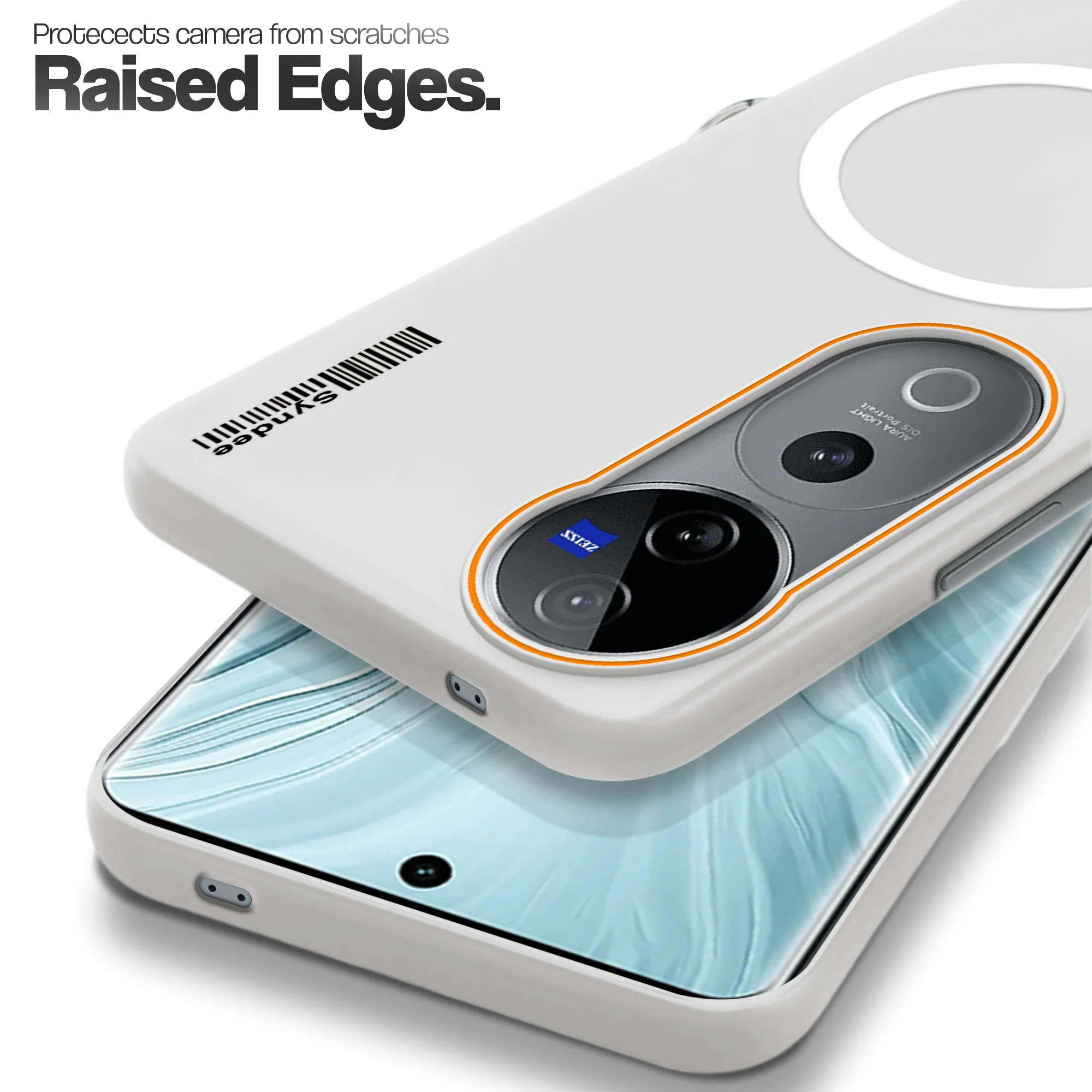 Colourful Frosted Matte With Raised Camera Protection Back Cover Case For Vivo V40 Pro 5G - Image 19