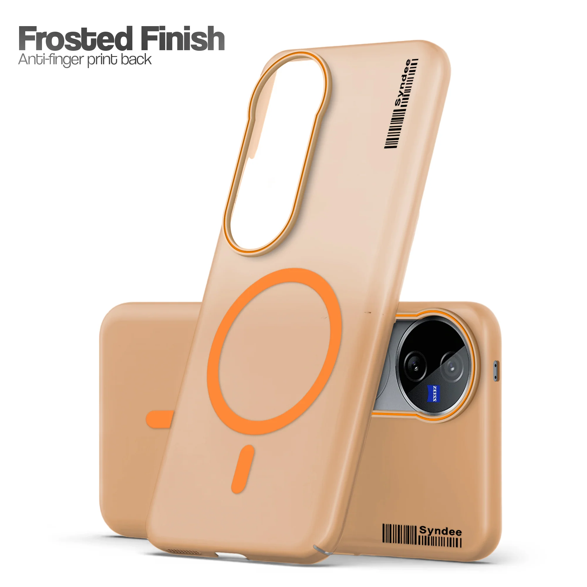 Colourful Frosted Matte With Raised Camera Protection Back Cover Case For Vivo V40 Pro 5G - Image 25