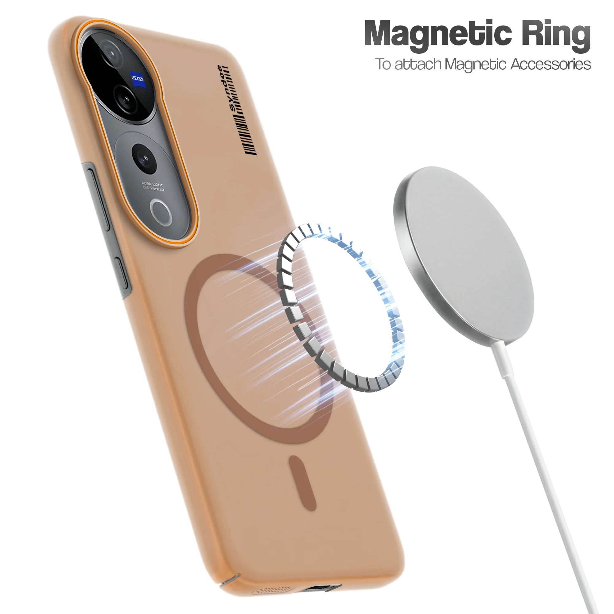 Colourful Frosted Matte With Raised Camera Protection Back Cover Case For Vivo V40 Pro 5G - Image 8