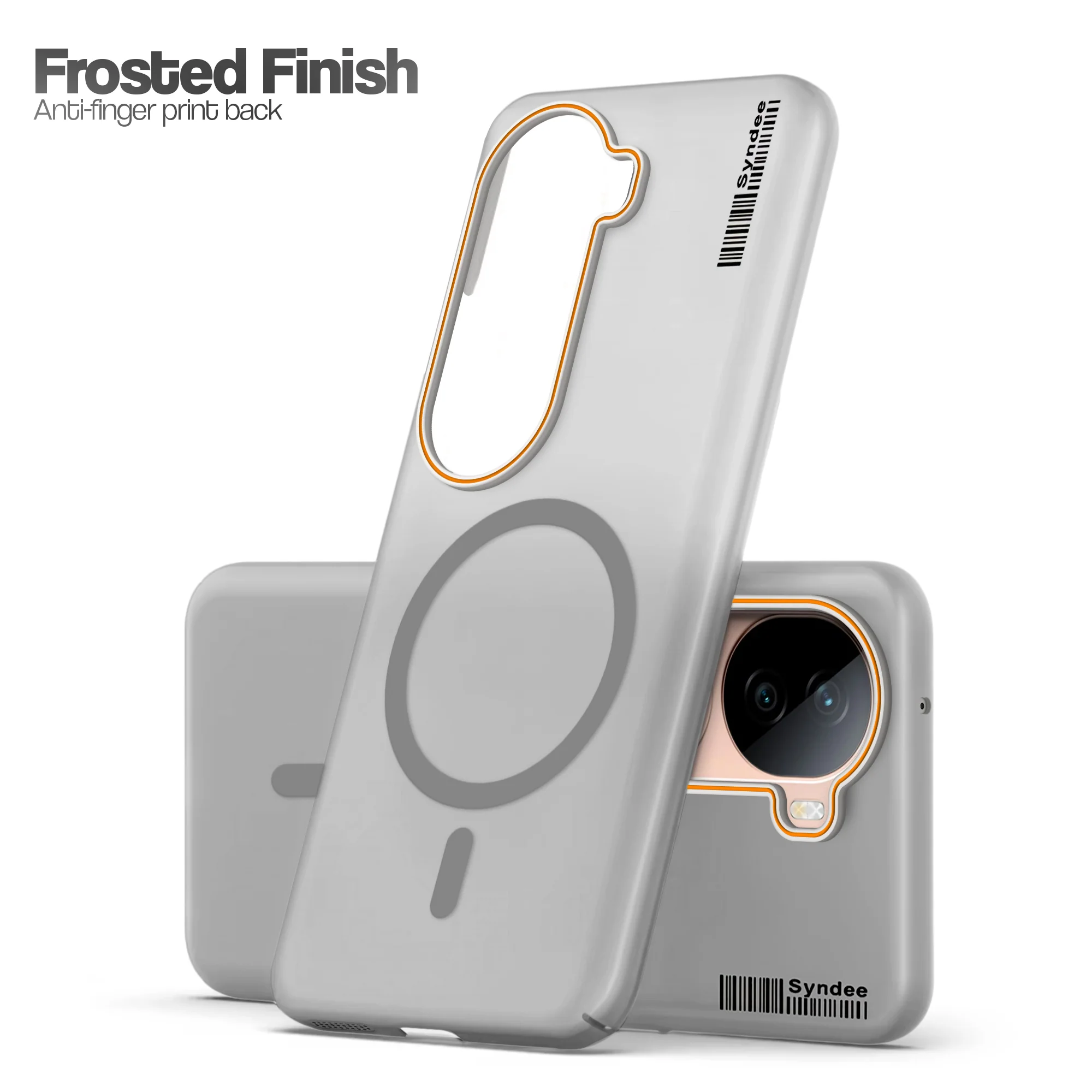 Colourful Frosted Matte With Raised Camera Protection Back Cover Case For Vivo V40e 5G - Image 10