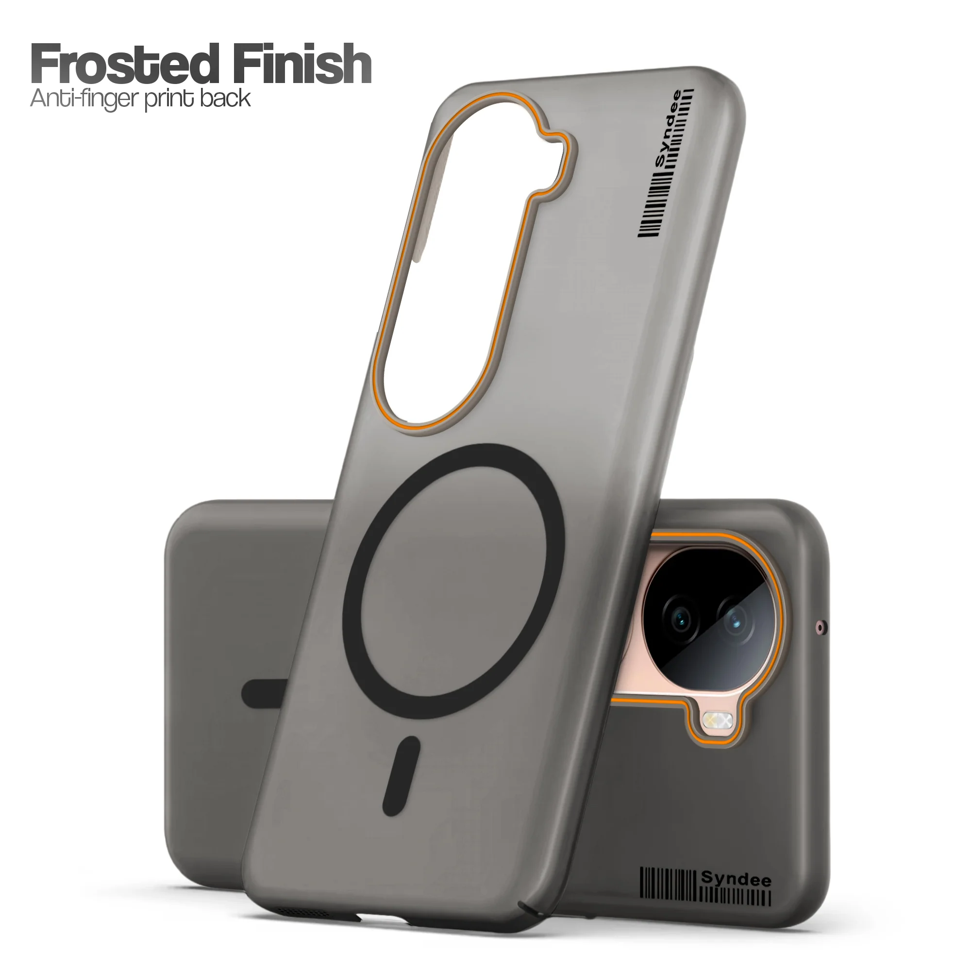 Colourful Frosted Matte With Raised Camera Protection Back Cover Case For Vivo V40e 5G - Image 15
