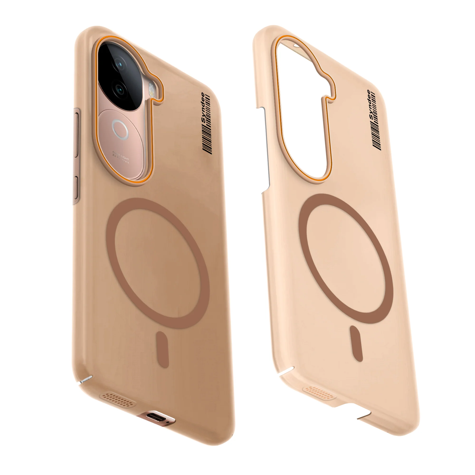 Colourful Frosted Matte With Raised Camera Protection Back Cover Case For Vivo V40e 5G - Image 17