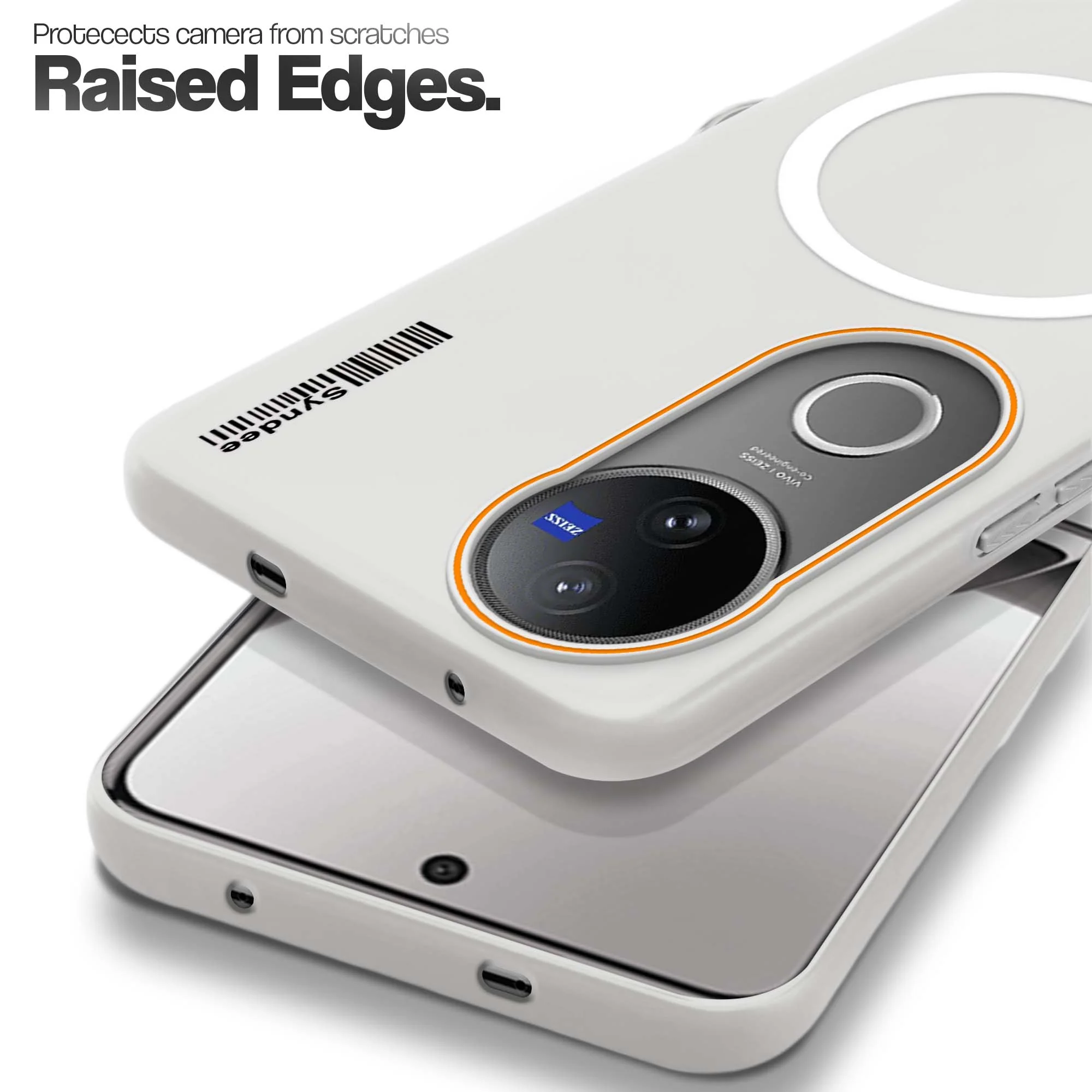 Colourful Frosted Matte With Raised Camera Protection Back Cover Case For Vivo V50 5G - Image 4