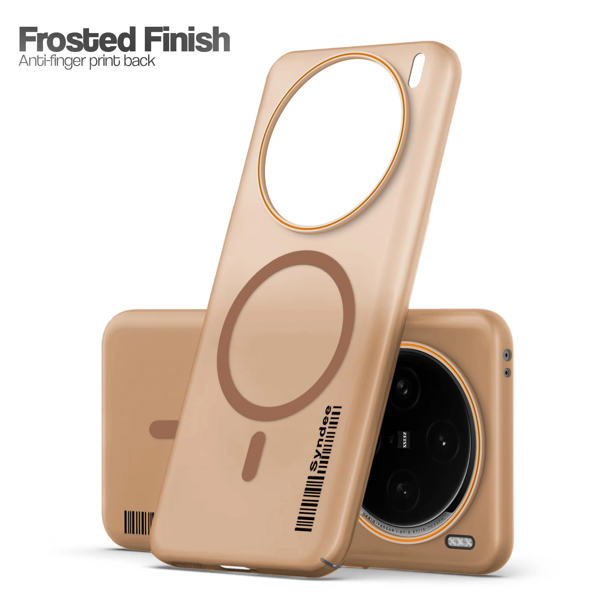 Colourful Frosted Matte With Raised Camera Protection Back Cover Case For Vivo X100 5G - Image 25