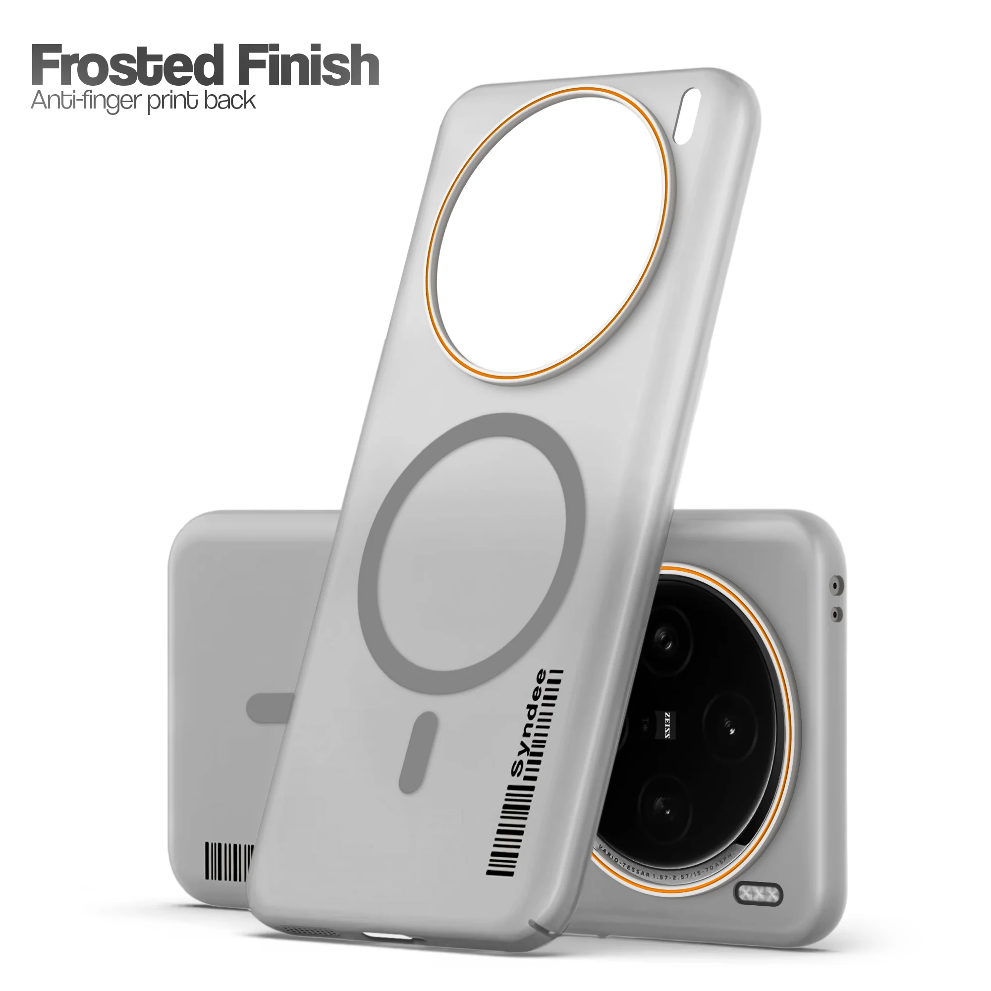Colourful Frosted Matte With Raised Camera Protection Back Cover Case For Vivo X100 5G - Image 5