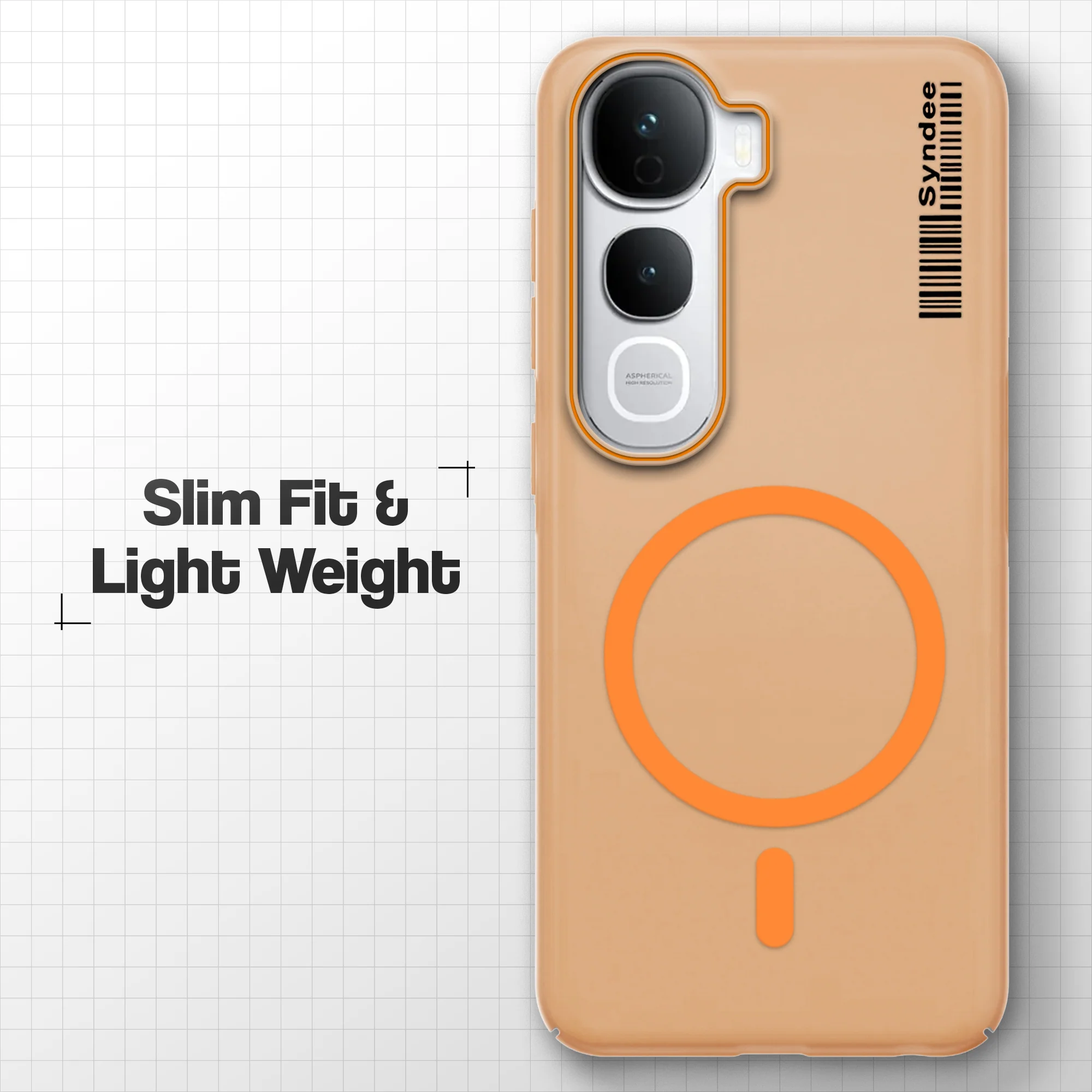 Colourful Frosted Matte With Raised Camera Protection Back Cover Case For Vivo Y400 Pro 5G - Image 26