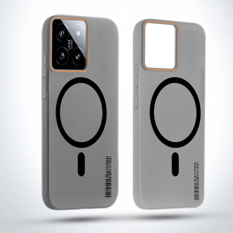 Colourful Frosted Matte Wireless Charging Support Back Cover Case for Xiaomi 14 5G With Raised Camera Protection - Image 5