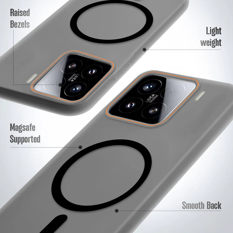 Colourful Frosted Matte With Raised Camera Protection Back Cover Case For Xiaomi 15 5G - Image 4