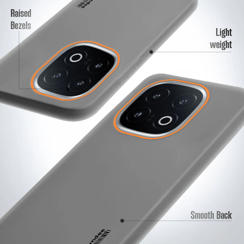 Elegant Frosted Matte Slim Back Case For iQOO 13 5G - Image 4