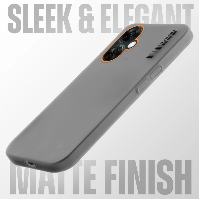 Elegant Frosted Matte Slim Back Case For OnePlus Nord CE 3 Lite 5G - Image 3