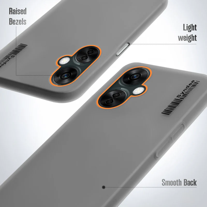 Elegant Frosted Matte Slim Back Case For OnePlus Nord CE 3 Lite 5G - Image 4
