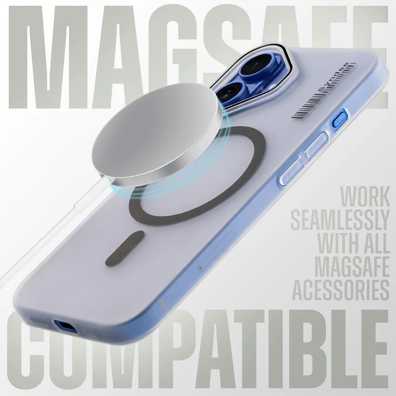 Frosted Sleek Matte Wireless Charging Support Back Cover Case For Apple iPhone 16 Plus With Raised Camera Protection - Image 3