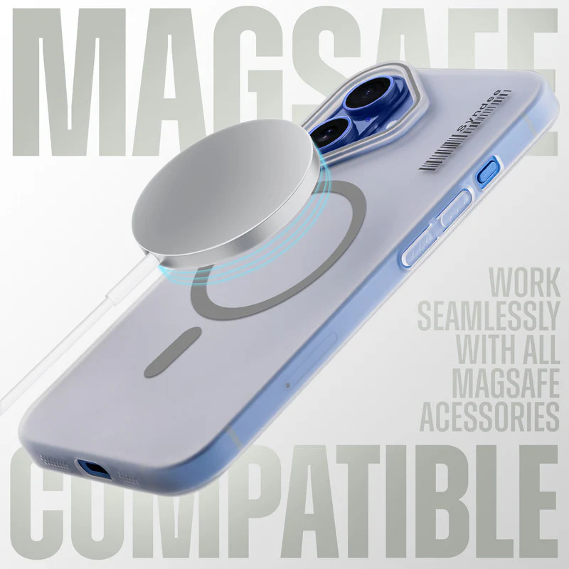Frosted Sleek Matte Wireless Charging Support Back Cover Case For Apple iPhone 16 Plus With Raised Camera Protection - Image 9