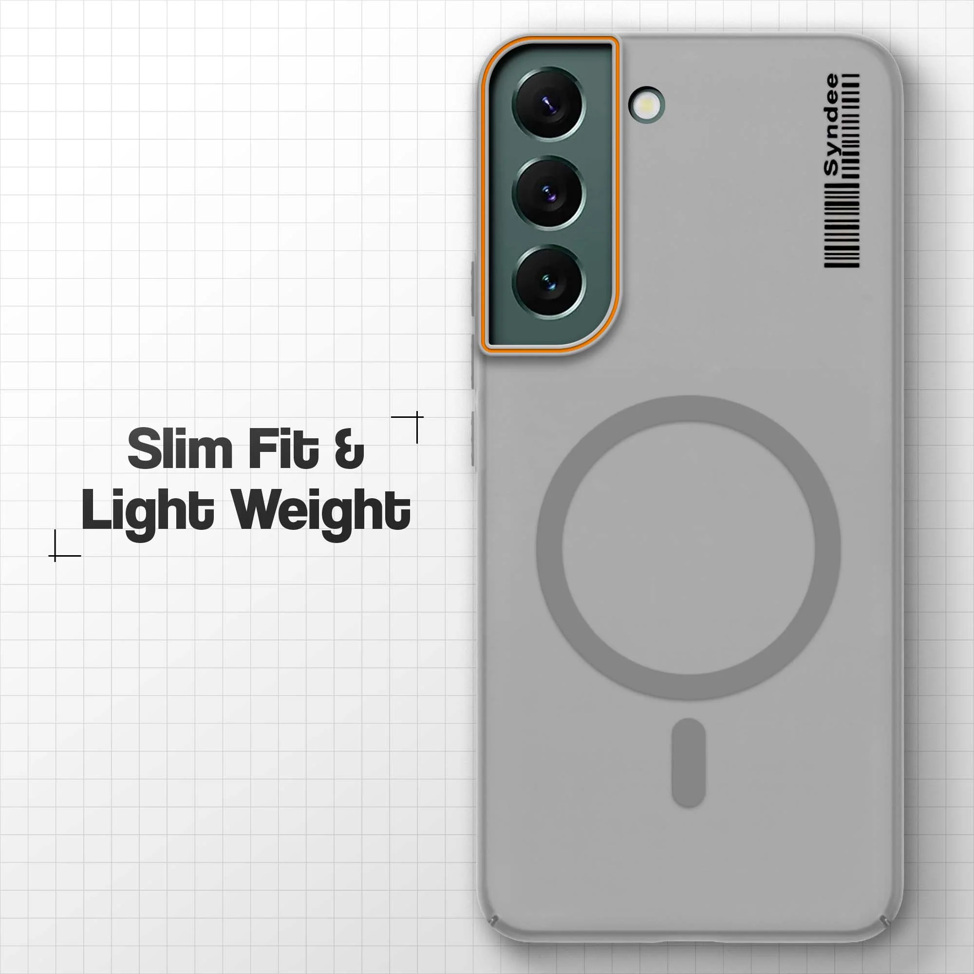 Colourful Frosted Matte Wireless Charging Support Back Cover Case for Samsung S22 Plus 5G With Raised Camera Protection - Image 11