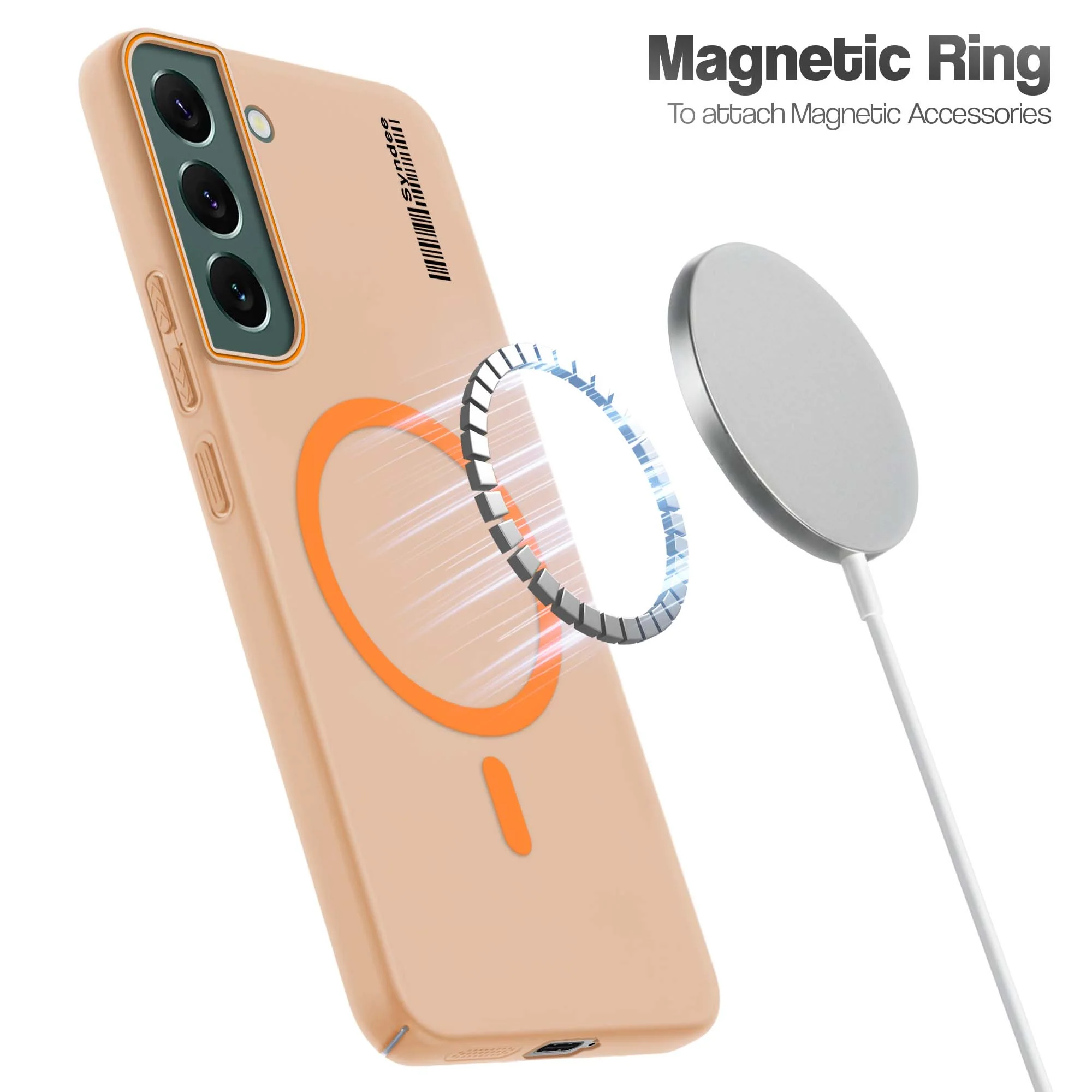 Colourful Frosted Matte Wireless Charging Support Back Cover Case for Samsung S22 Plus 5G With Raised Camera Protection - Image 13