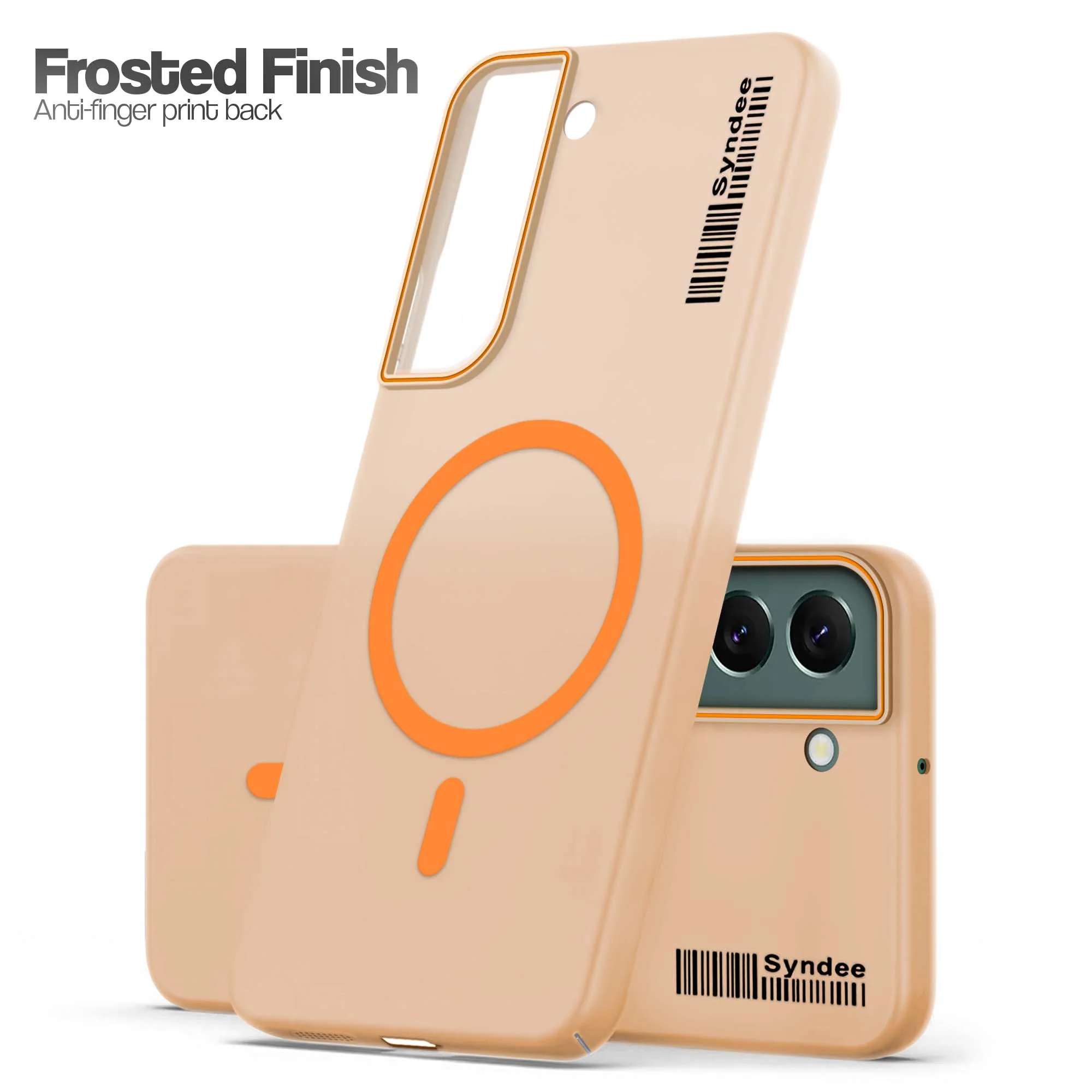 Colourful Frosted Matte Wireless Charging Support Back Cover Case for Samsung S22 Plus 5G With Raised Camera Protection - Image 15