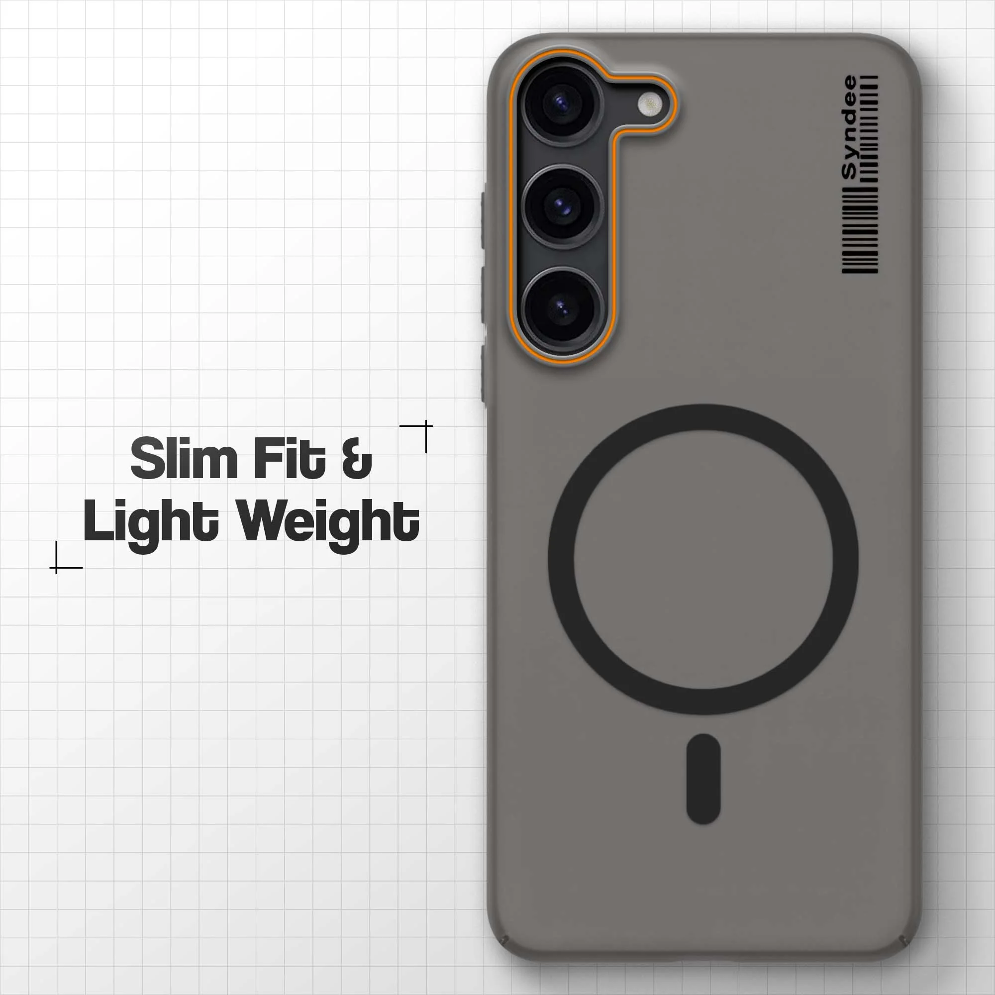 Colourful Frosted Matte Wireless Charging Support Back Cover Case for Samsung S23 Plus 5G With Raised Camera Protection - Image 6