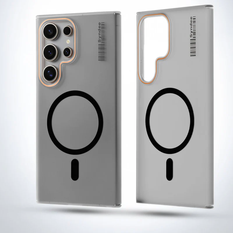 Colorful Frosted Matte Wireless Charging Support For Samsung S23 Ultra 5G