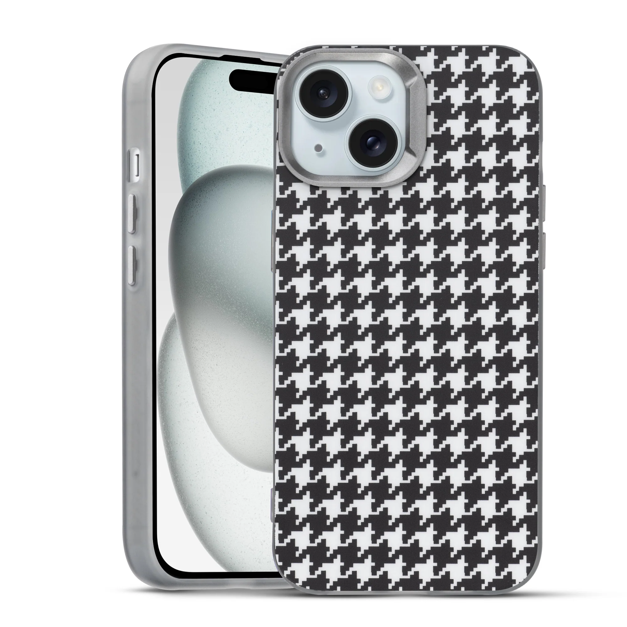 Hybrid Pattern Case For Apple iPhone 15 - Image 22