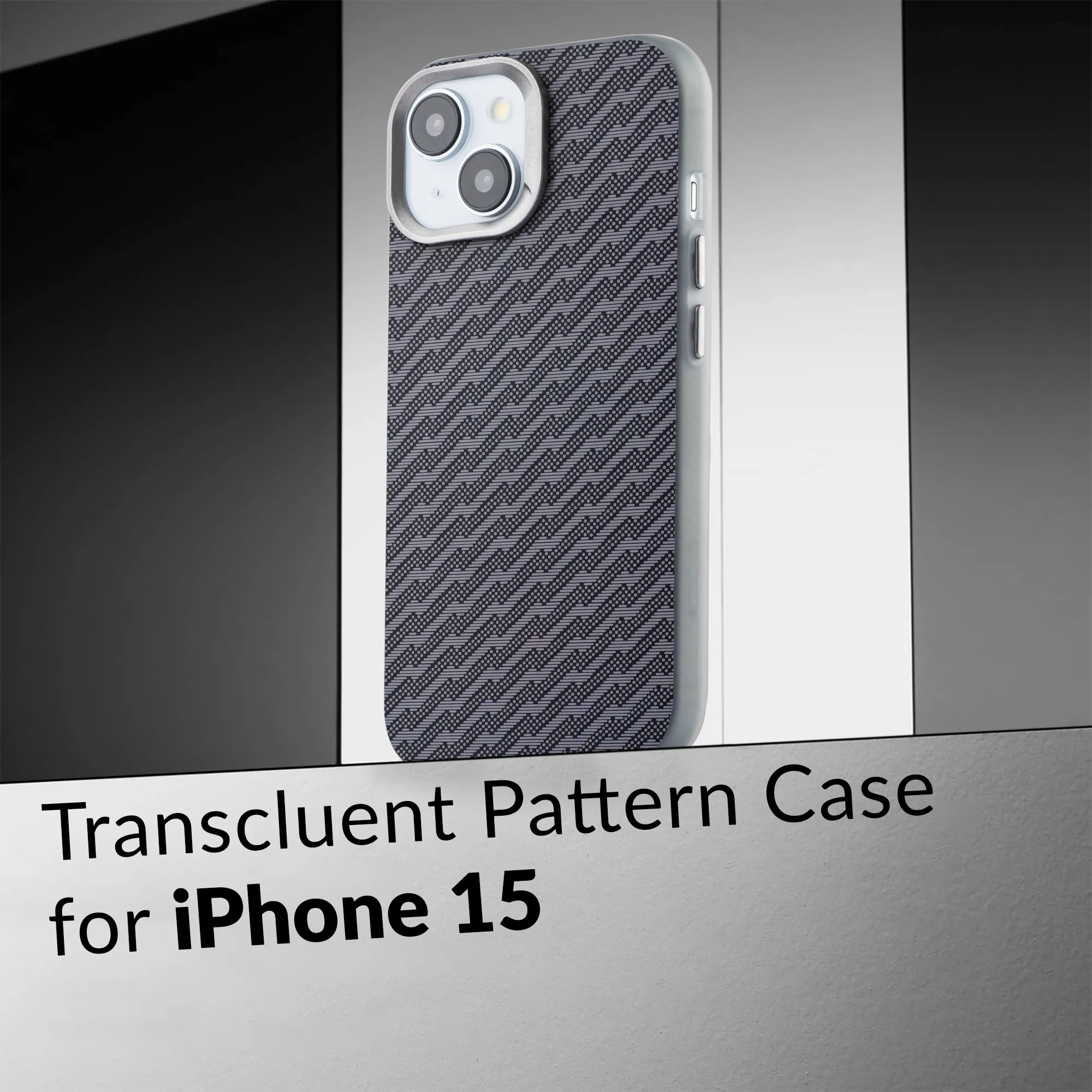 Hybrid Pattern Case For Apple iPhone 15 - Image 5