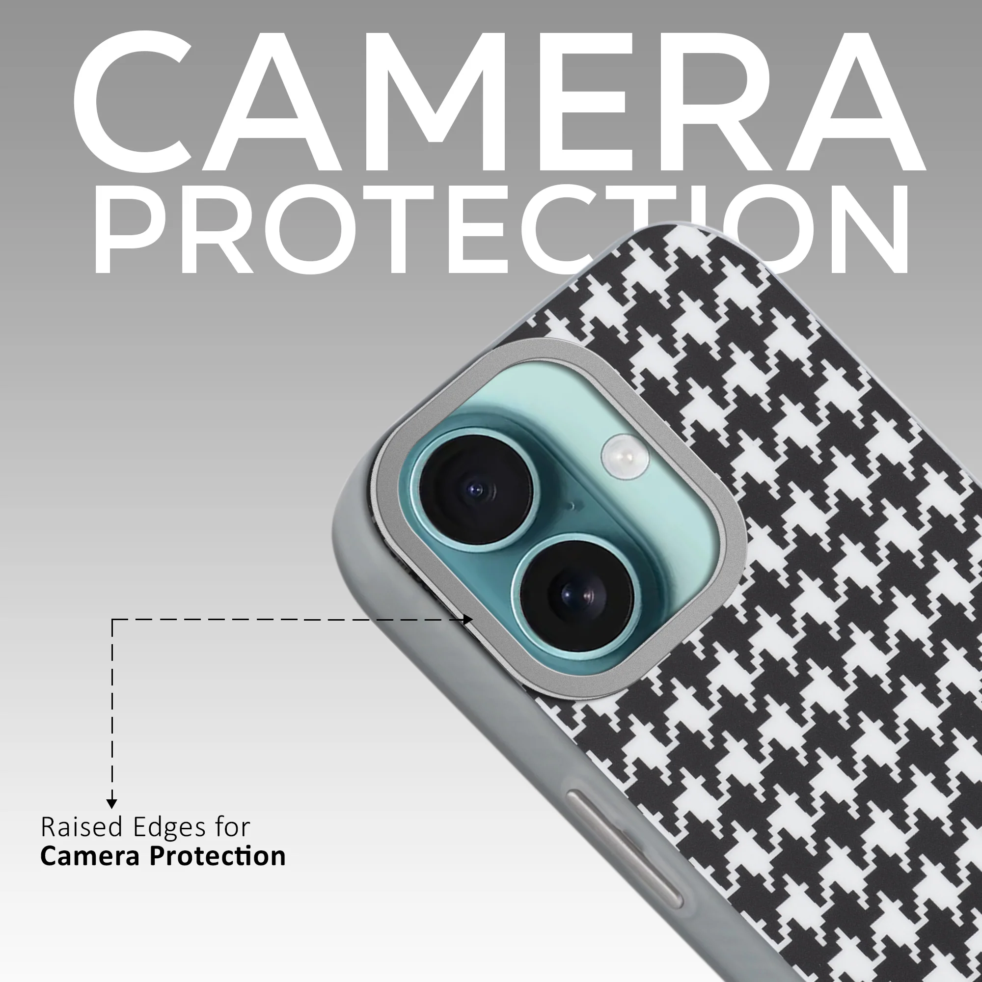 Hybrid Pattern Case For Apple iPhone 16 - Image 39