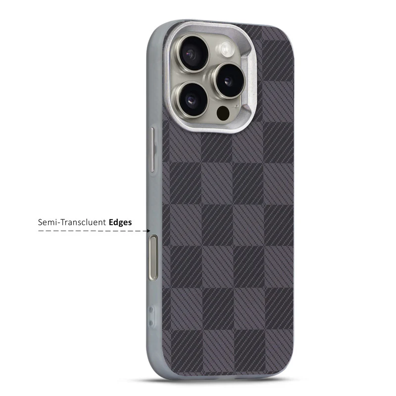 Hybrid Pattern Case For Apple iPhone 16 Pro - Image 3