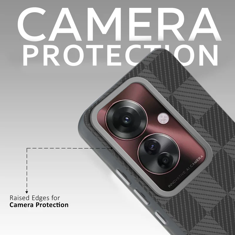 Hybrid Pattern Case For Oppo F25 Pro 5G - Image 4