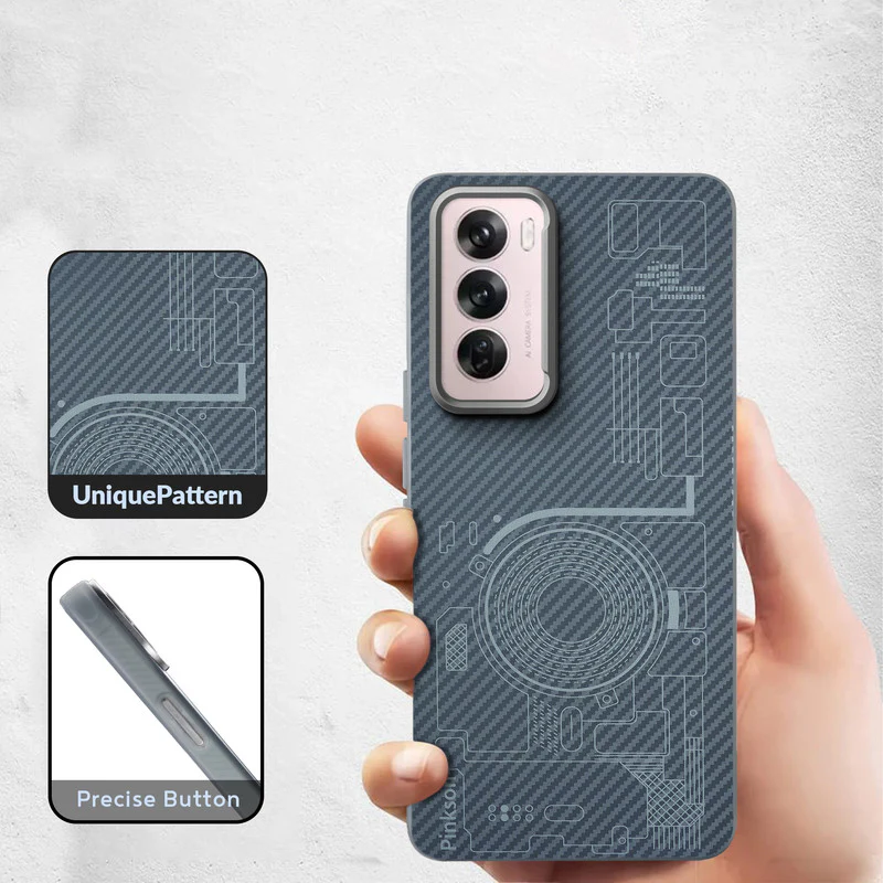 Hybrid Pattern Case For Oppo Reno 12 Pro 5G - Image 13