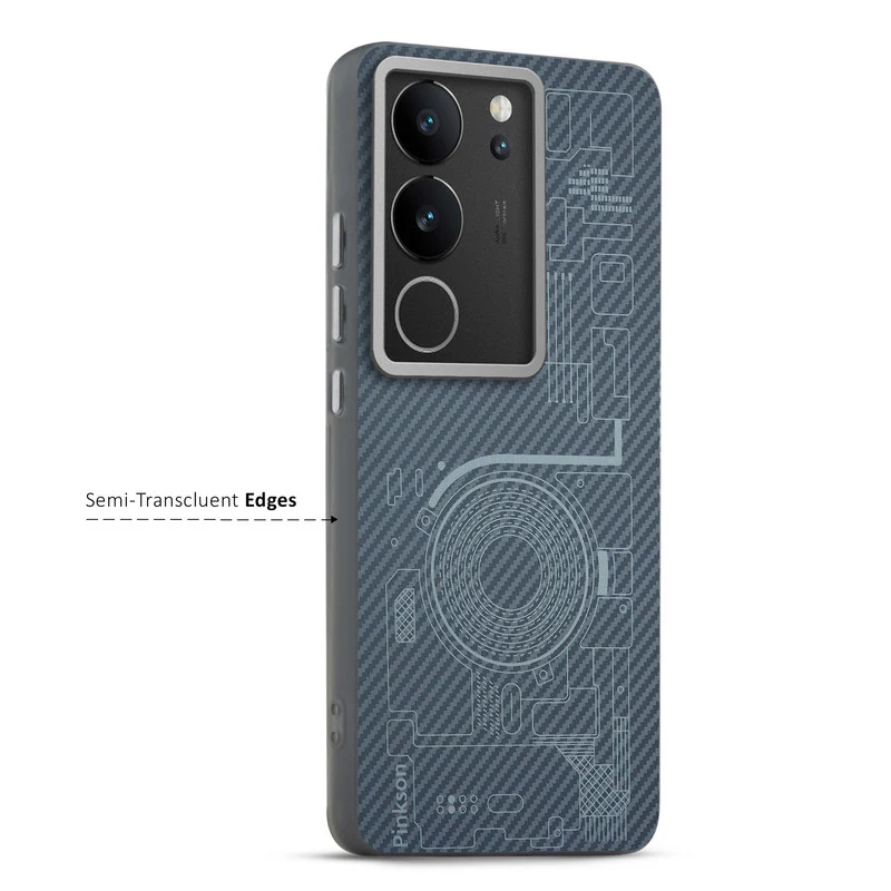 Hybrid Pattern Case For Vivo V29 5G - Image 3