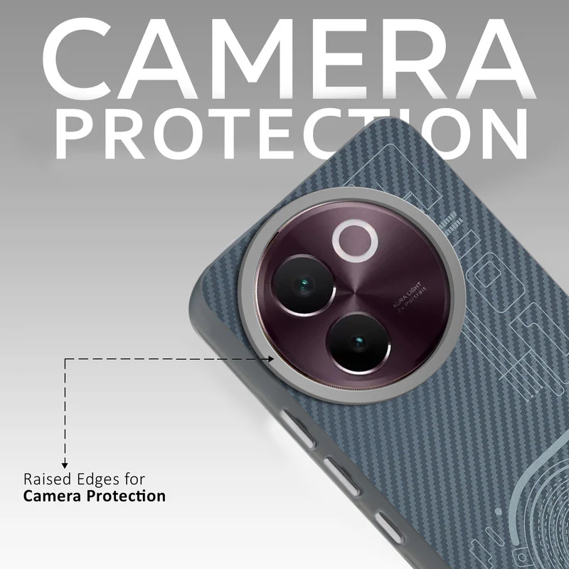 Hybrid Pattern Case For Vivo V30e 5G - Image 11