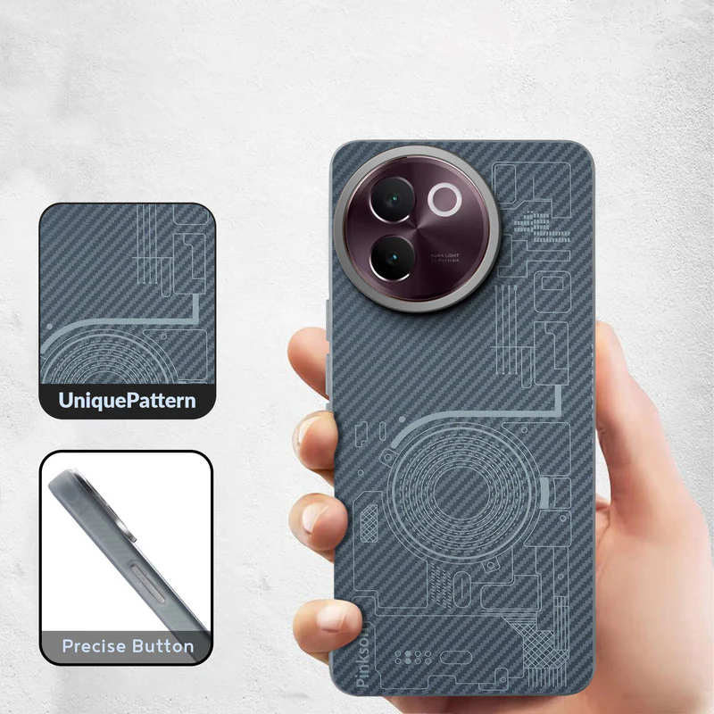 Hybrid Pattern Case For Vivo V30e 5G - Image 13